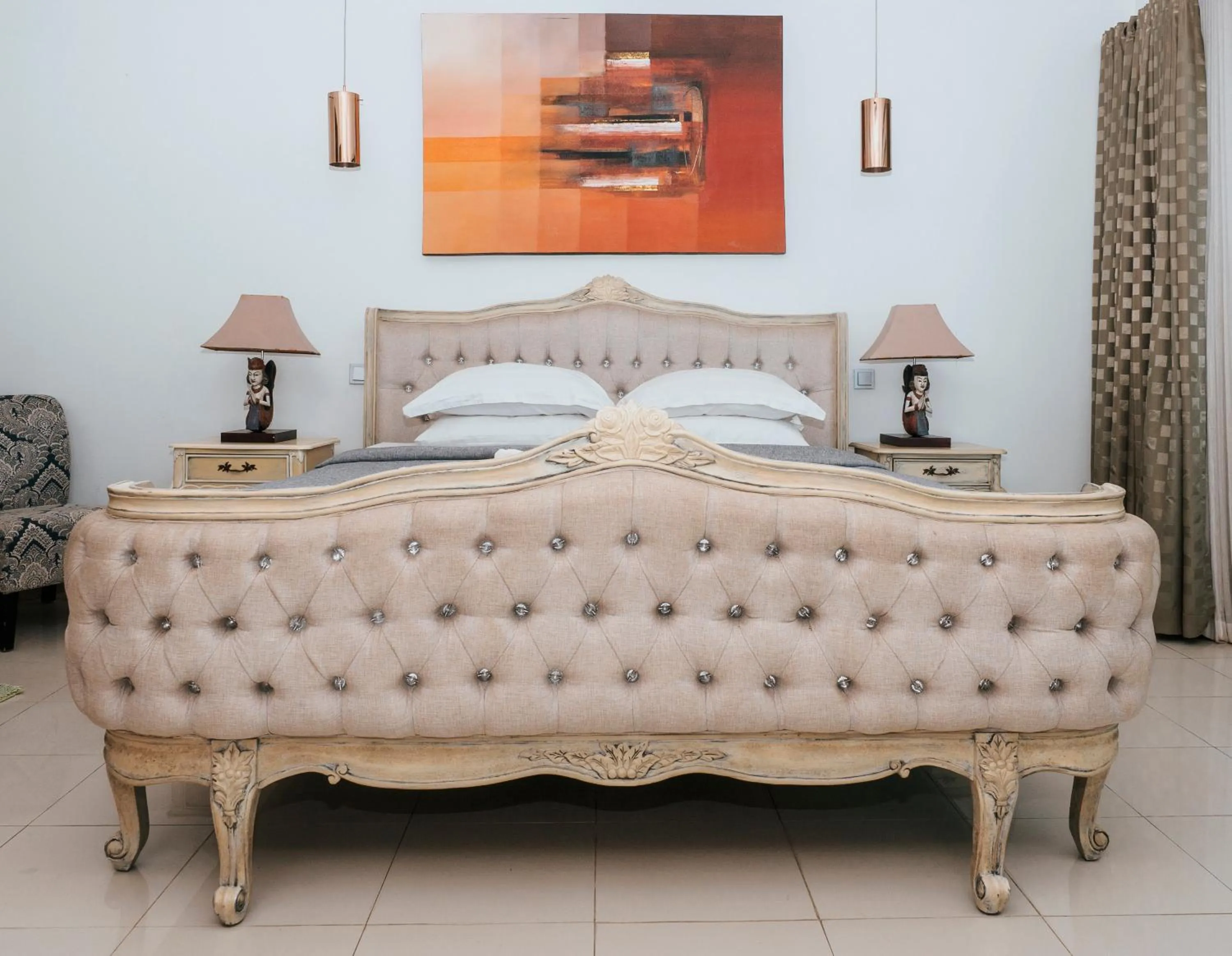 Bed in Bayshore Villa