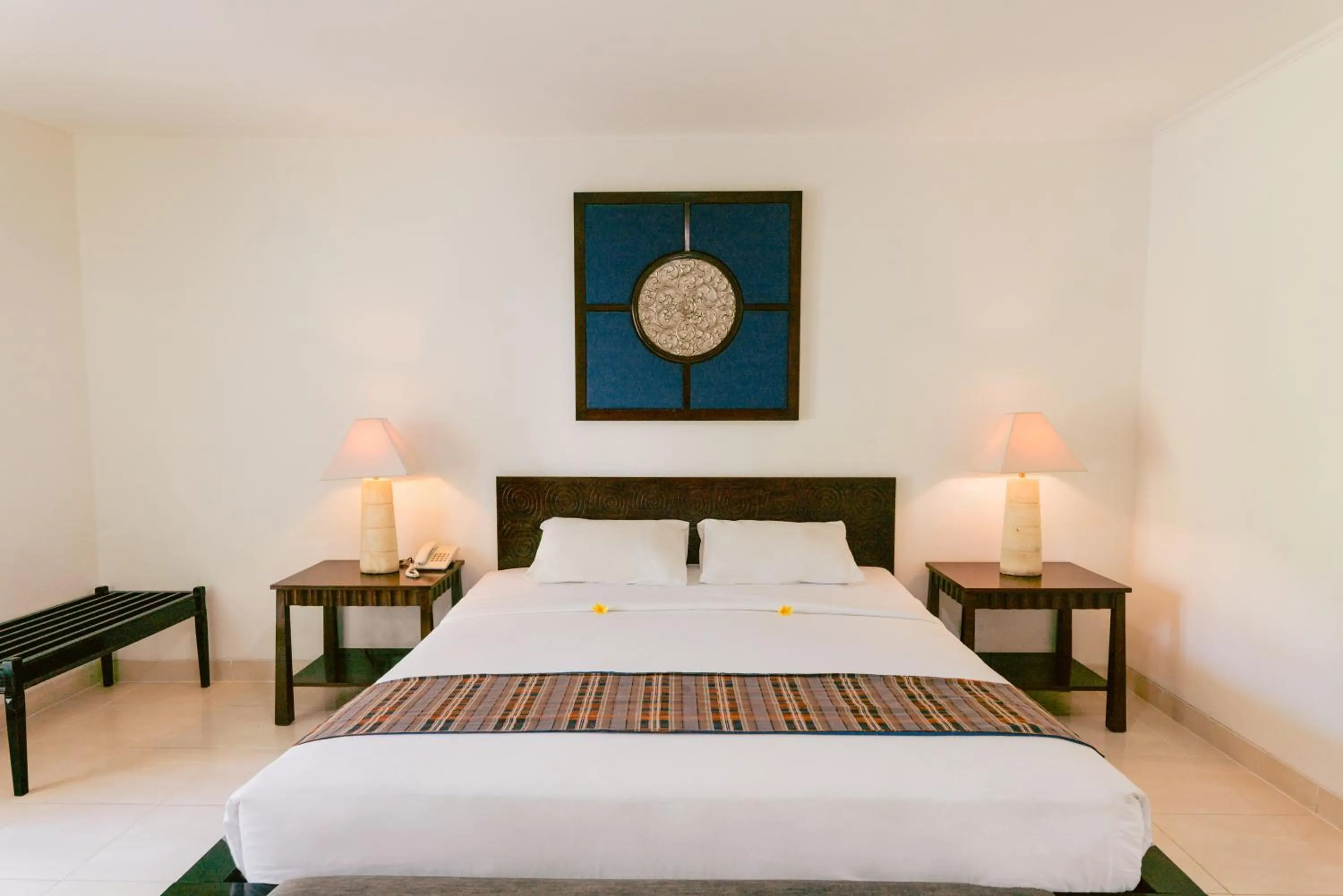 Bedroom, Bed in Legong Keraton Beach Hotel