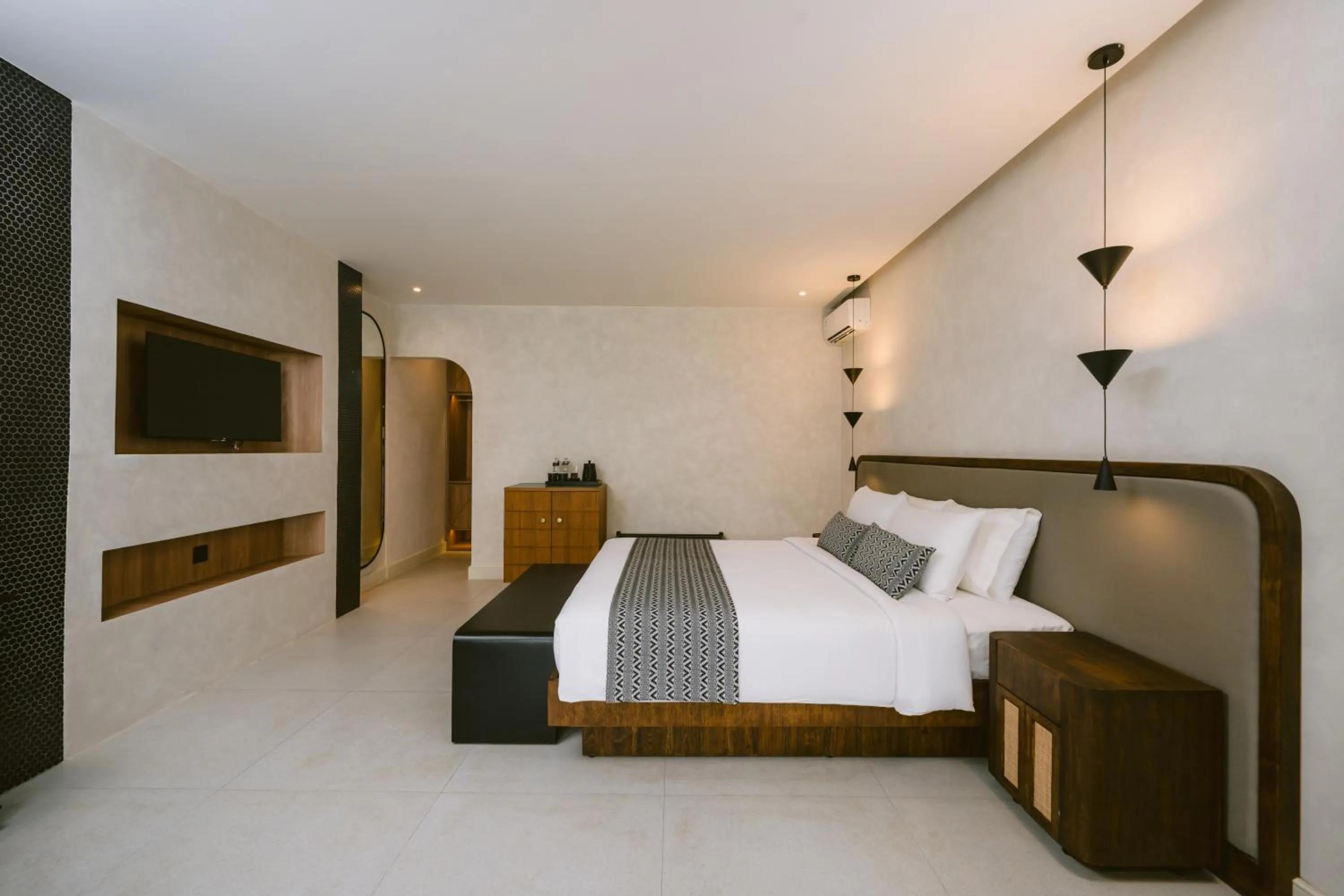 Bedroom, Bed in Legong Keraton Beach Hotel