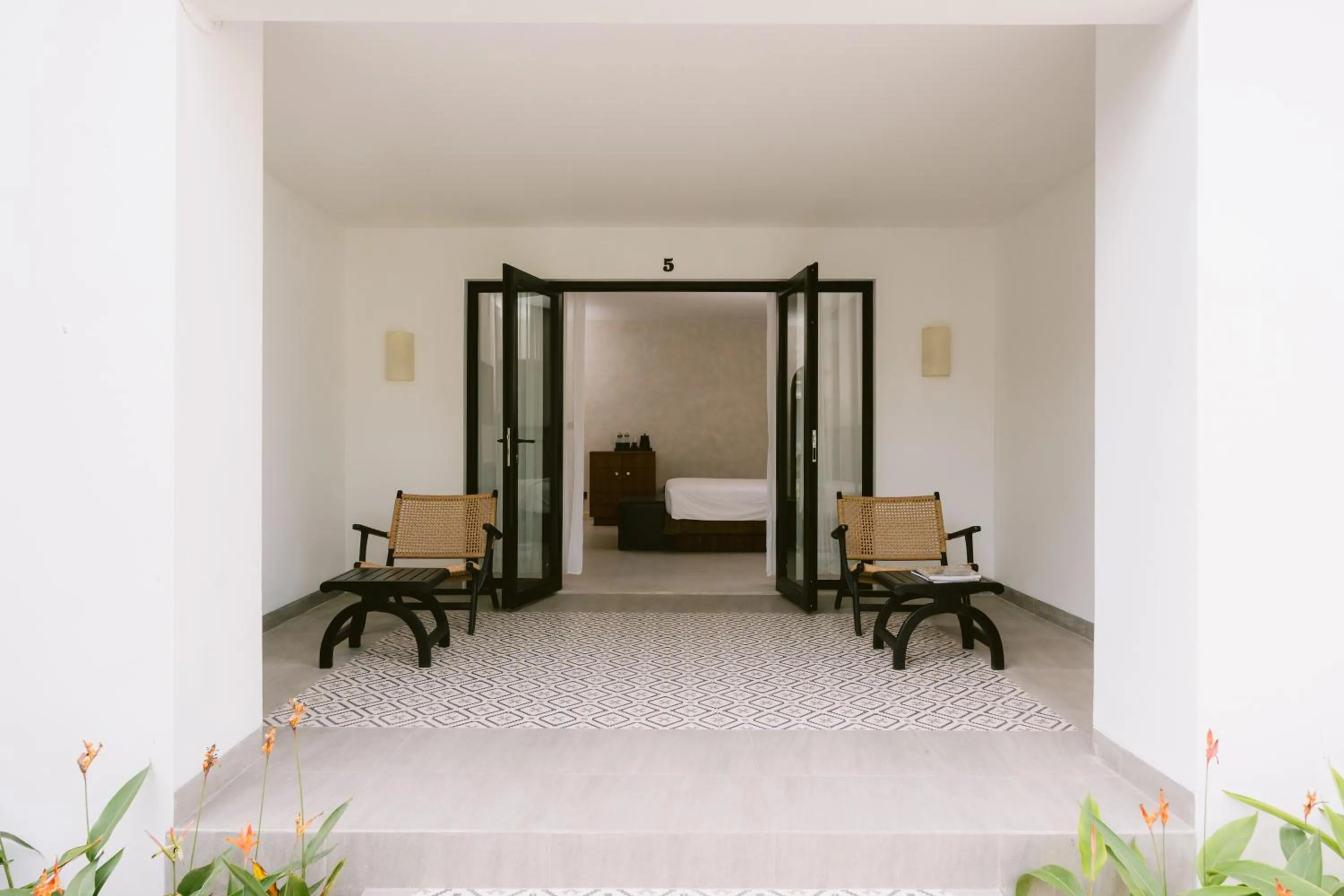 Patio in Legong Keraton Beach Hotel