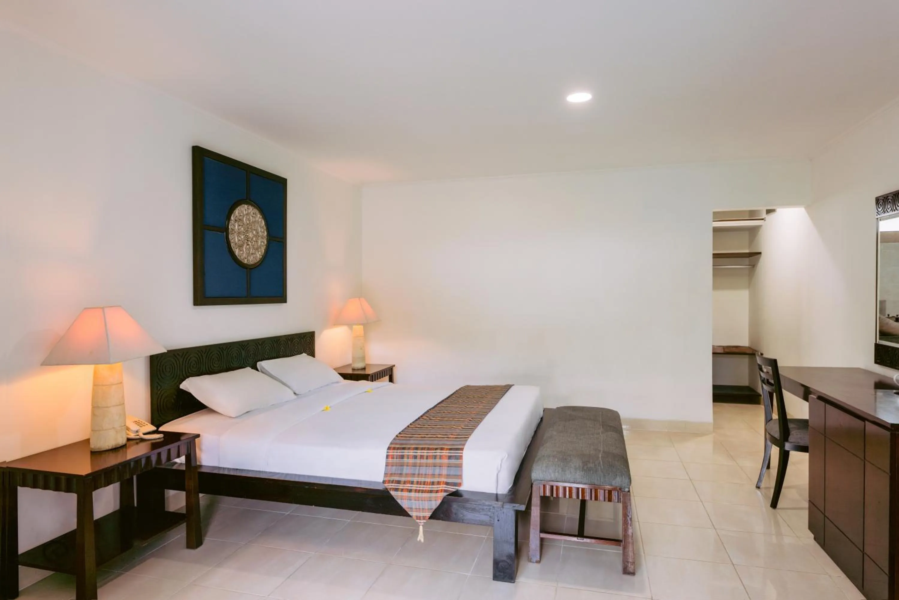 Bedroom, Bed in Legong Keraton Beach Hotel