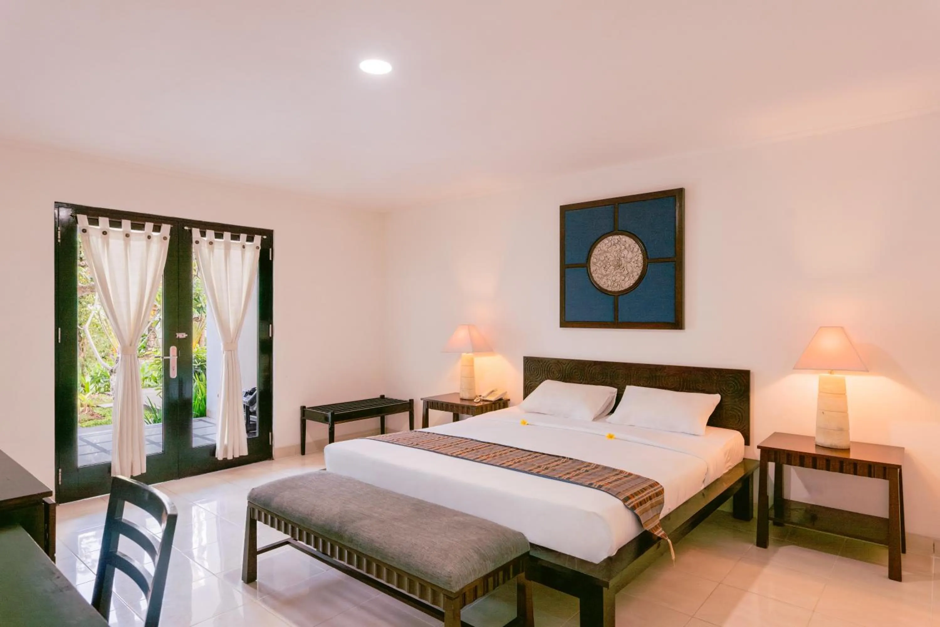 Bedroom, Bed in Legong Keraton Beach Hotel