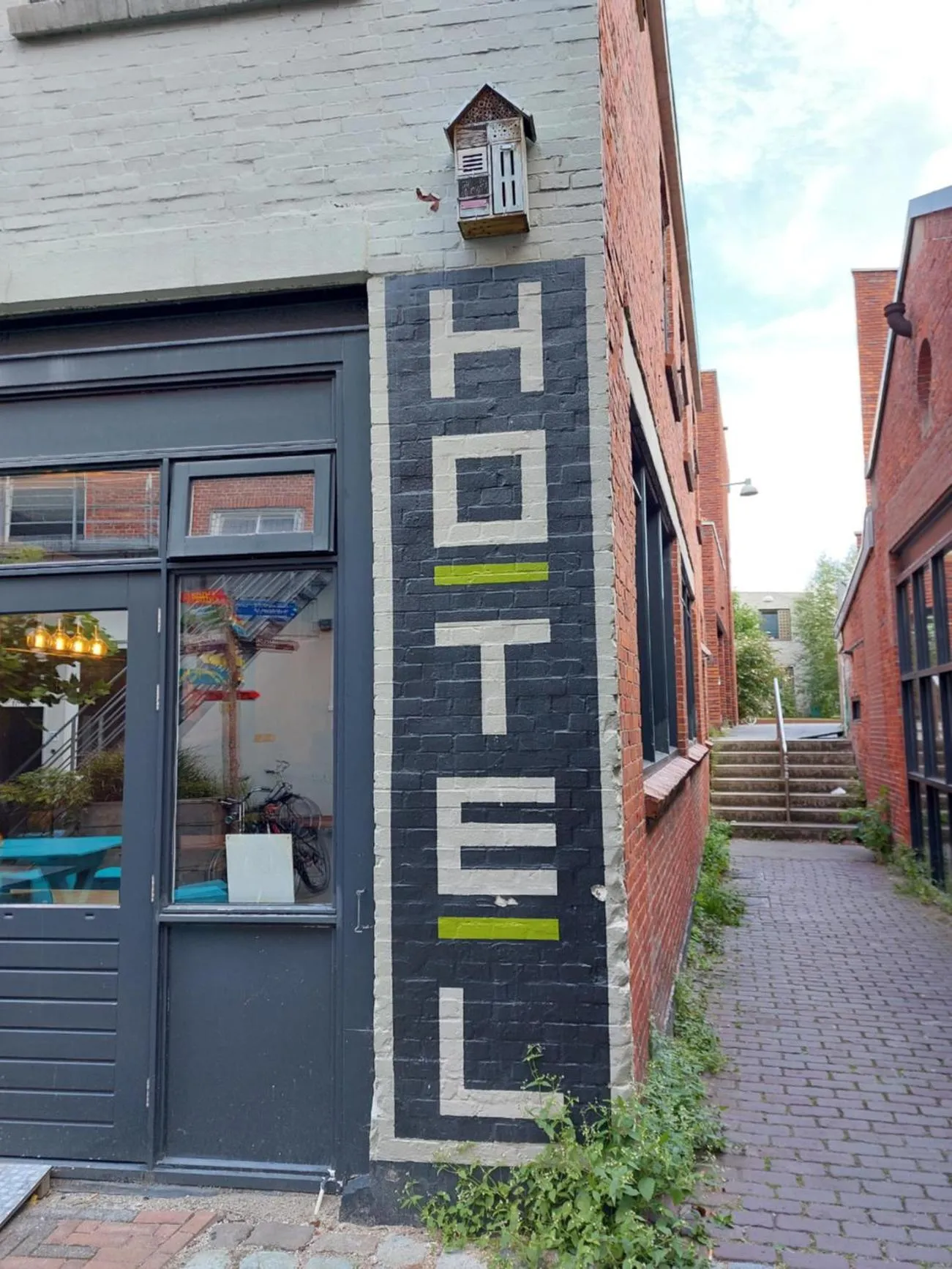 Property building in Simplon Hostel