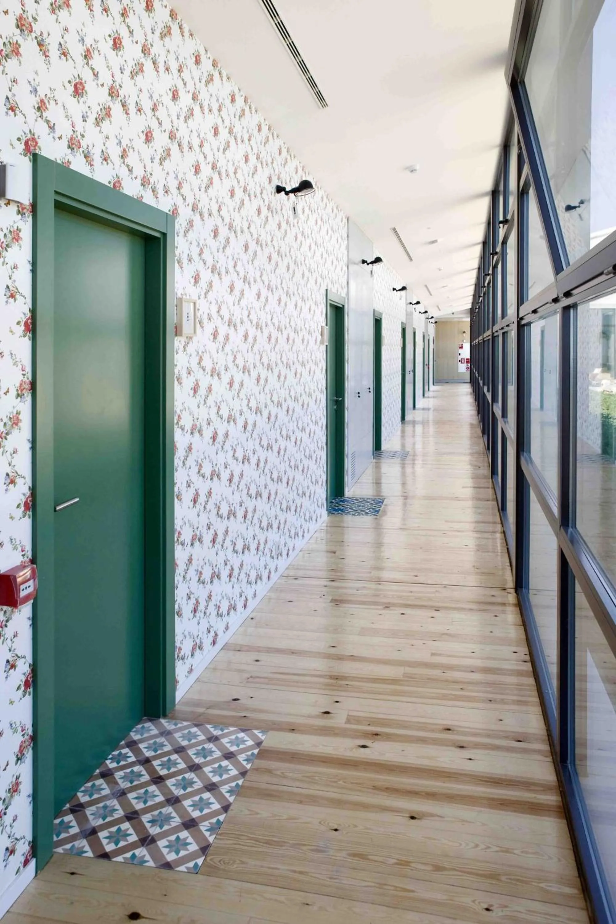 Patio in Hotel-Bodega Finca de Los Arandinos