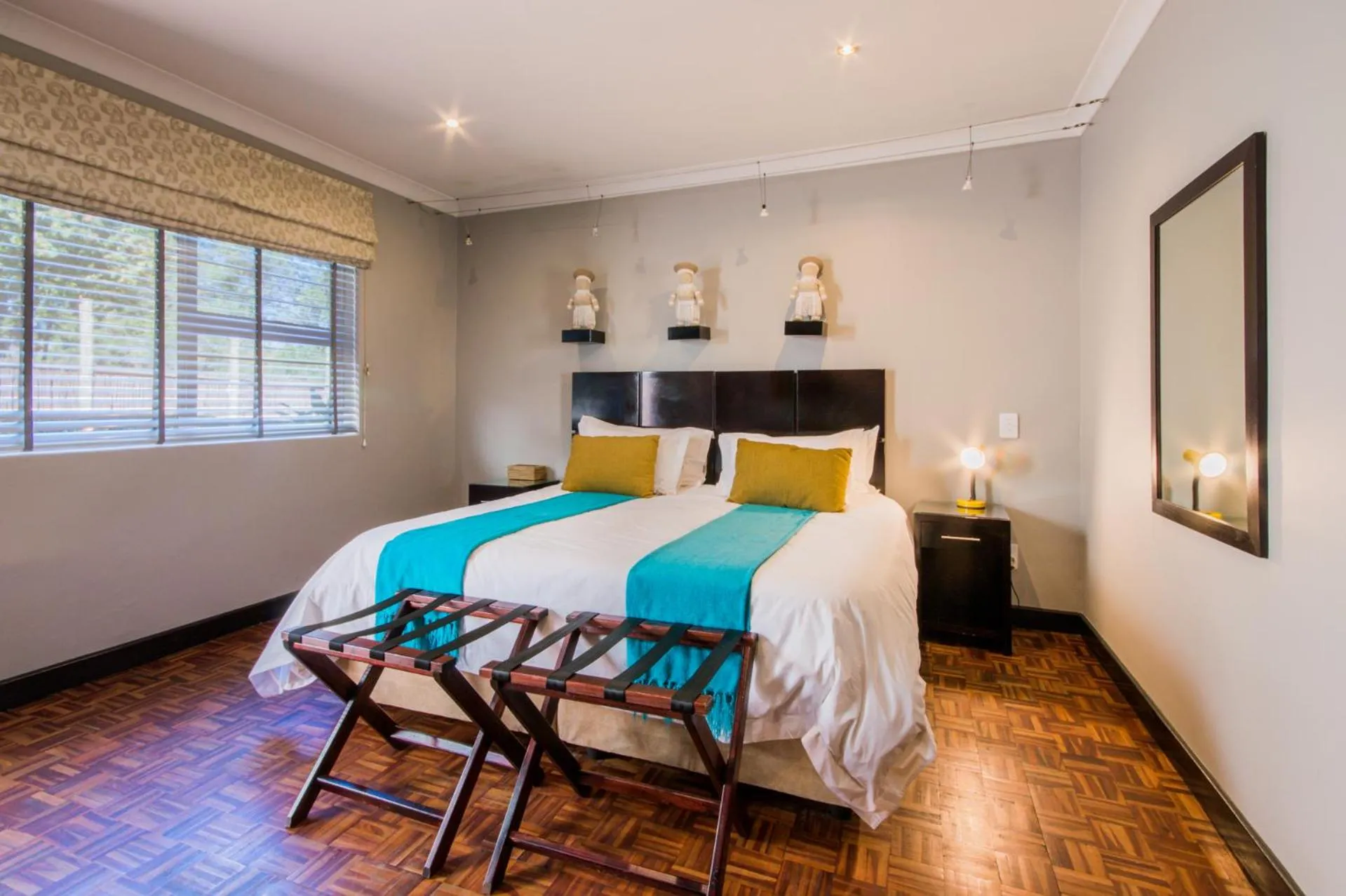 Bed in Glendower View Guest House