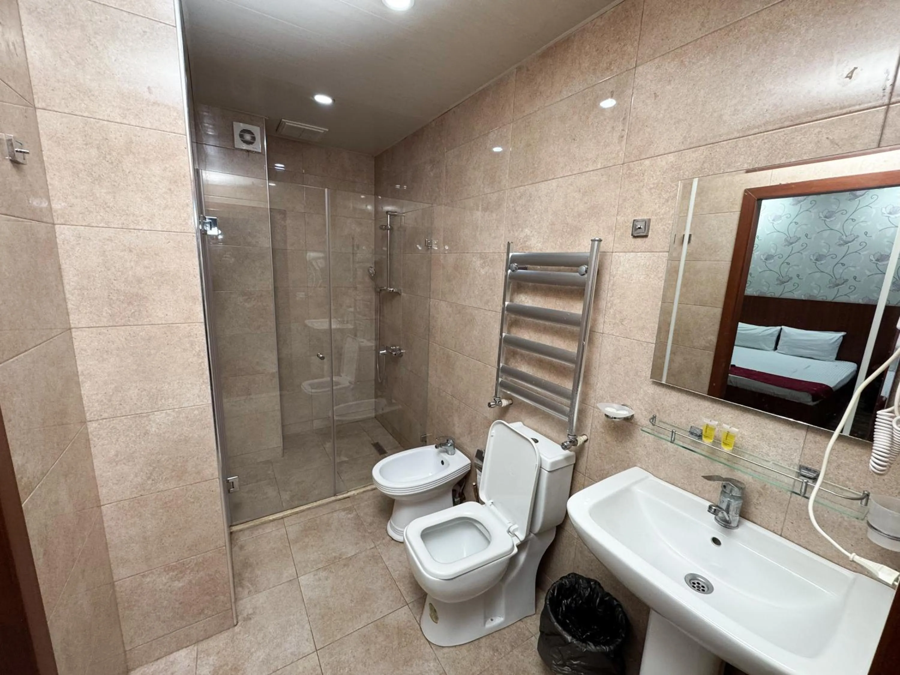 Toilet in Consul Hotel