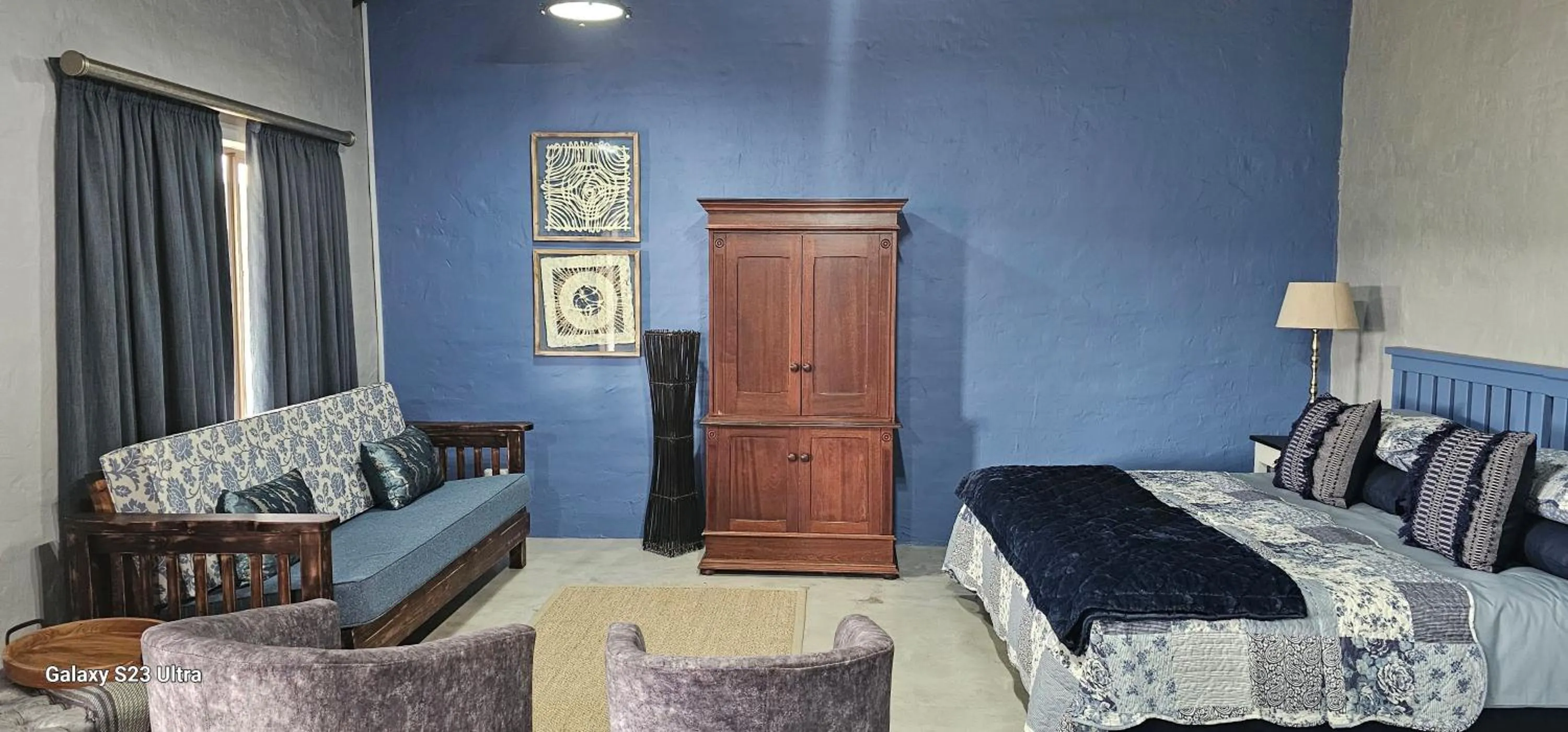 View (from property/room), Bed in Valley Bushveld Country Lodge