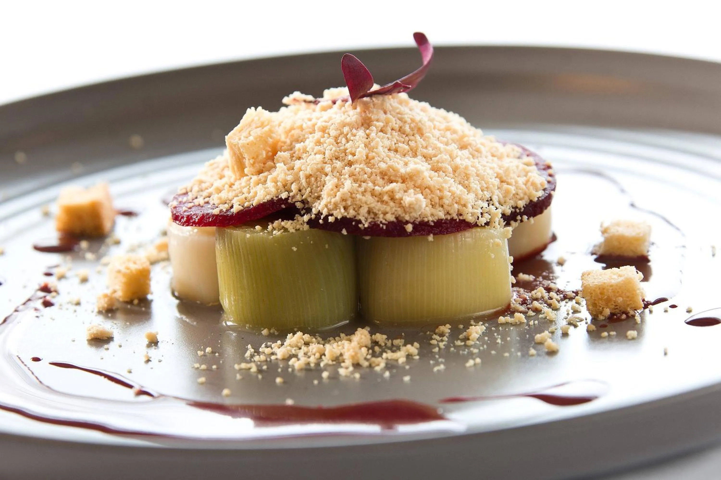 Food close-up in Chateau Le Prieuré Saumur - La Maison Younan