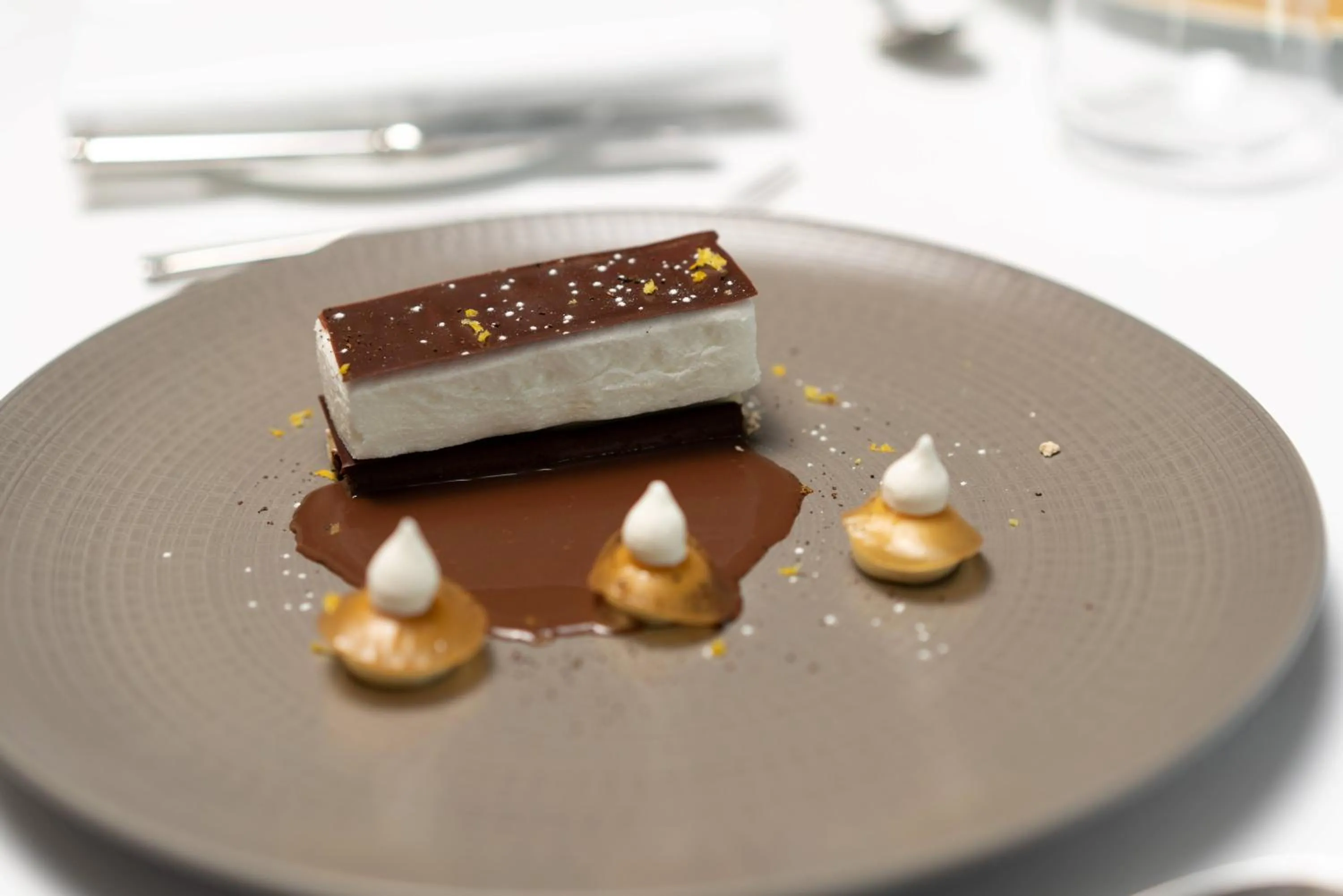 Food close-up in Chateau Le Prieuré Saumur - La Maison Younan