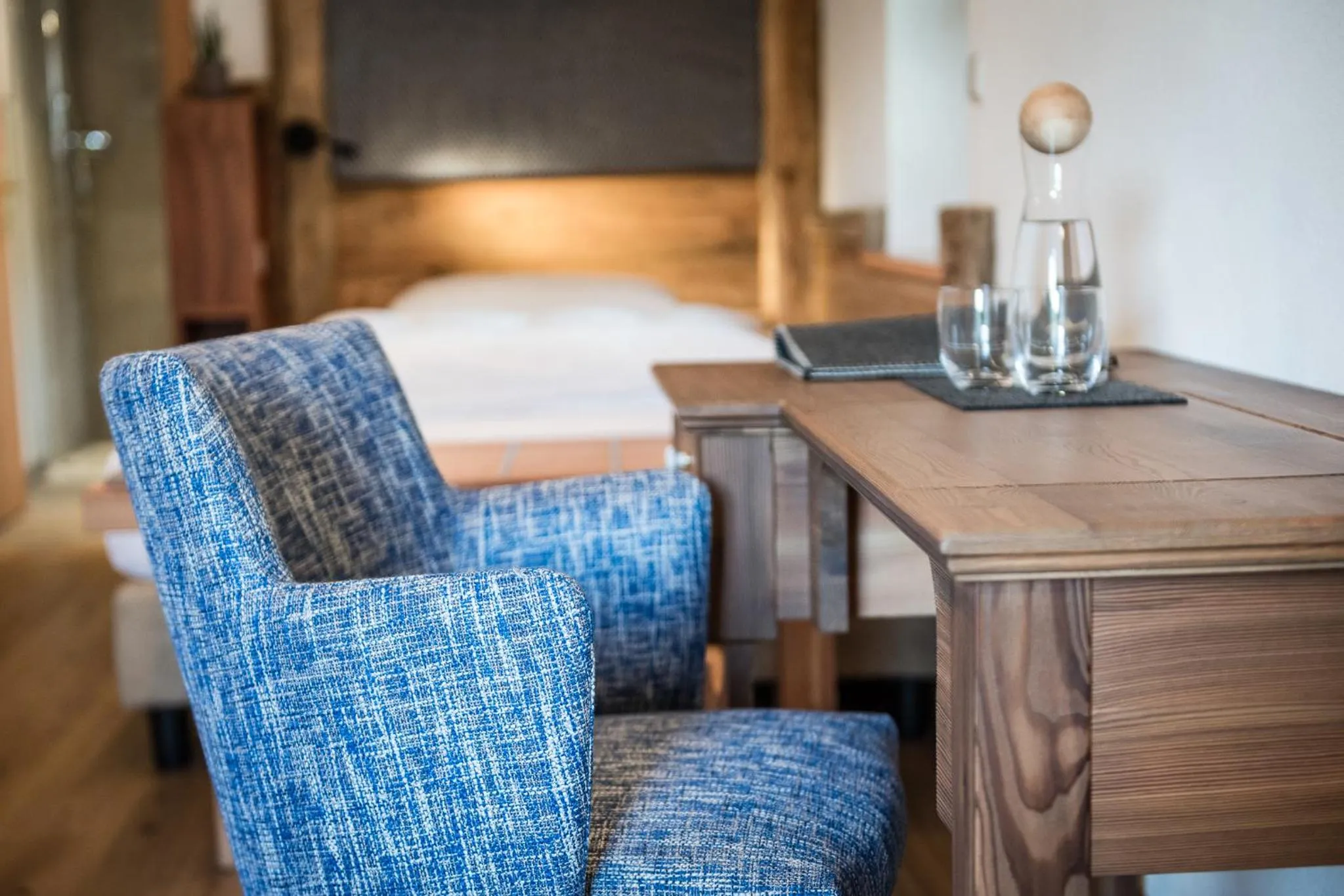 Decorative detail, Bed in Sporthotel Exclusive