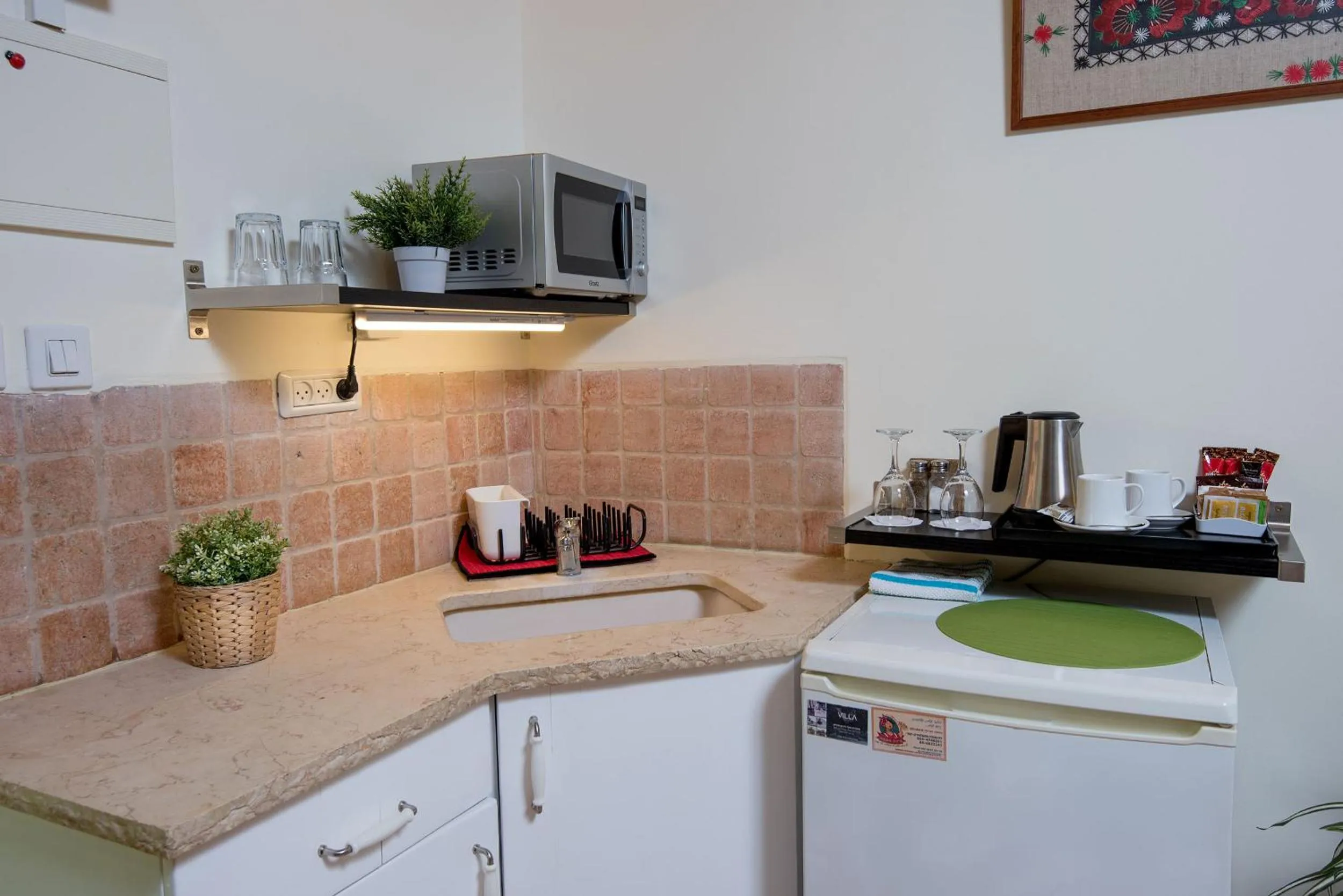 Kitchen or kitchenette in Out of Africa Resort