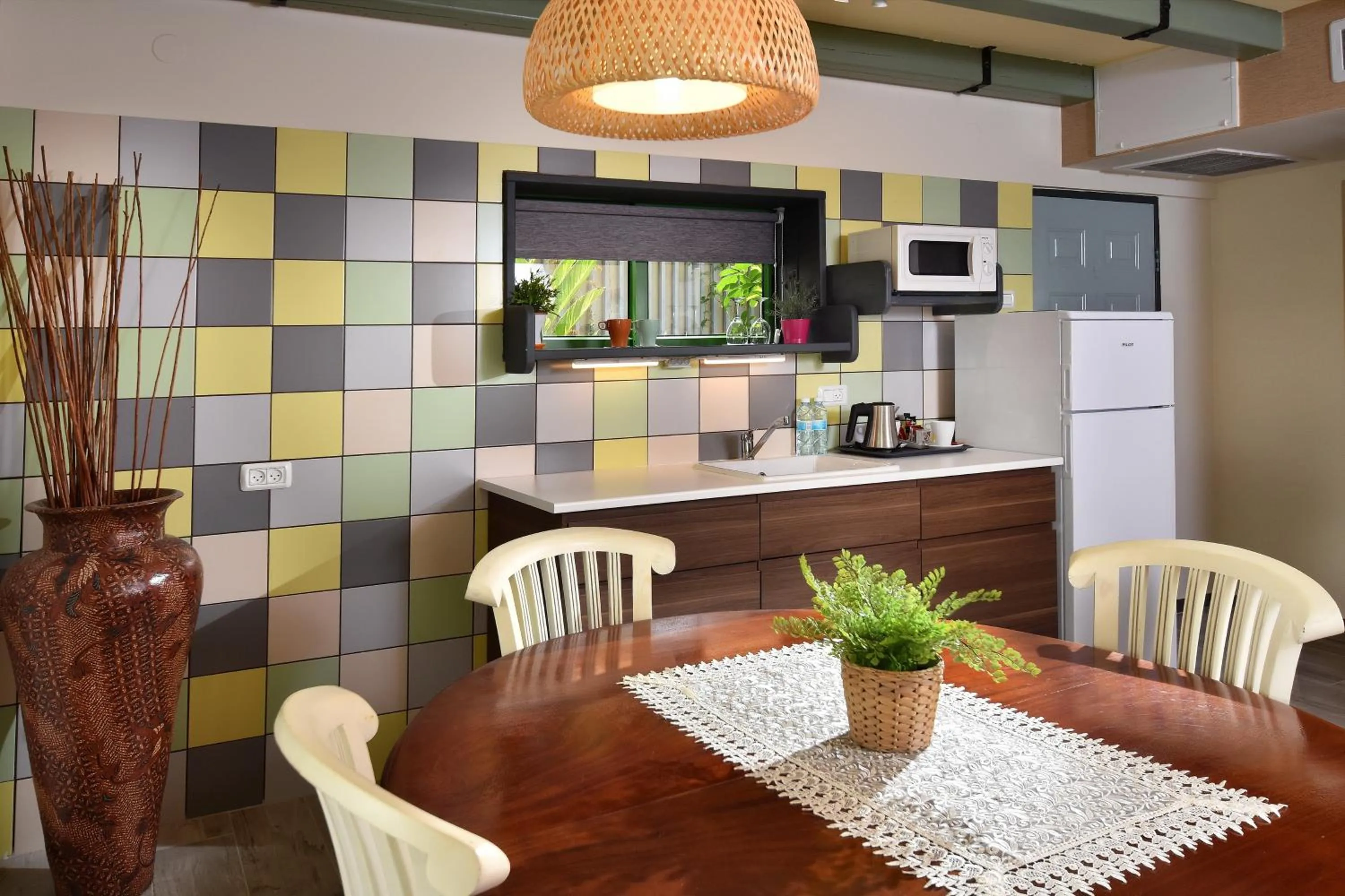 Kitchen or kitchenette in Out of Africa Resort