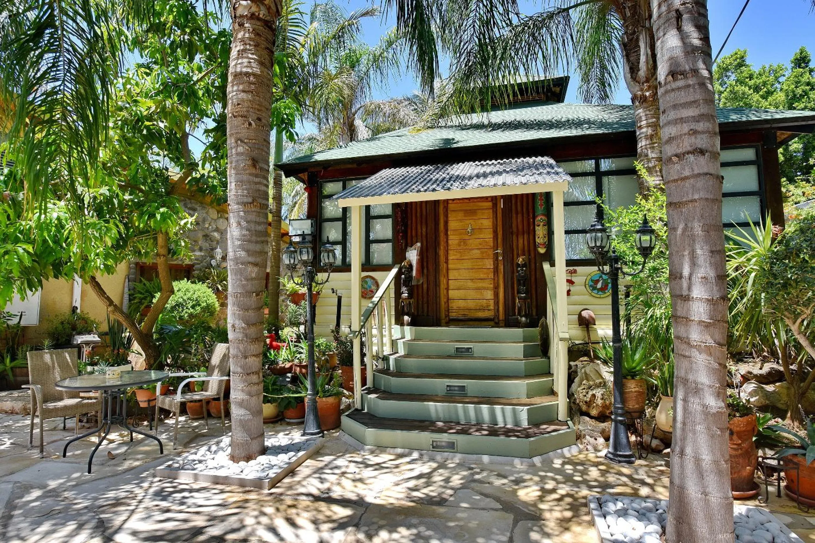 Facade/entrance in Out of Africa Resort