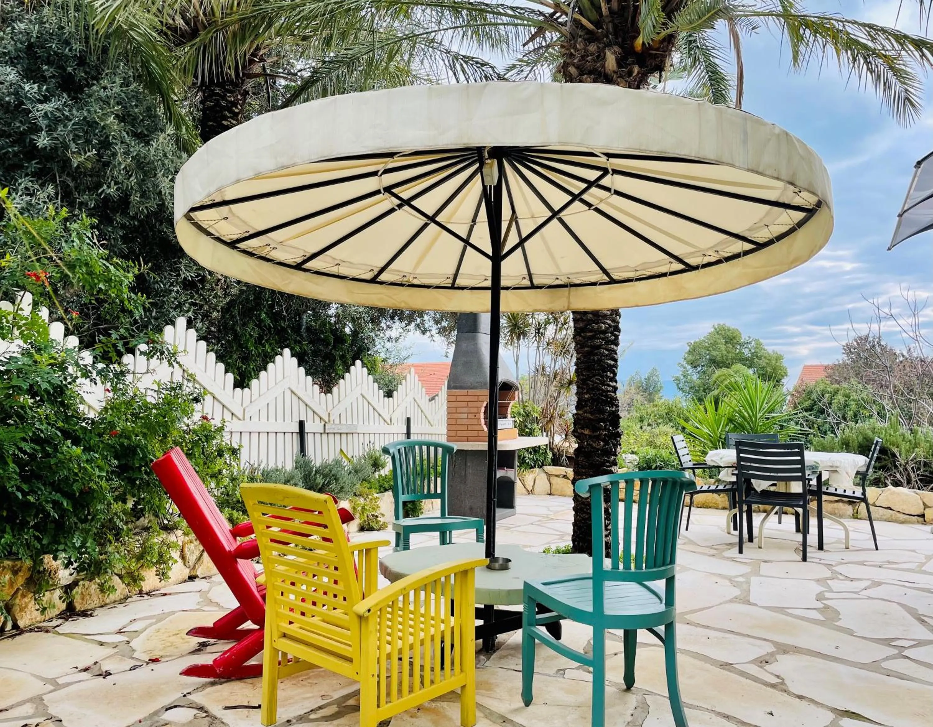 Patio in Out of Africa Resort