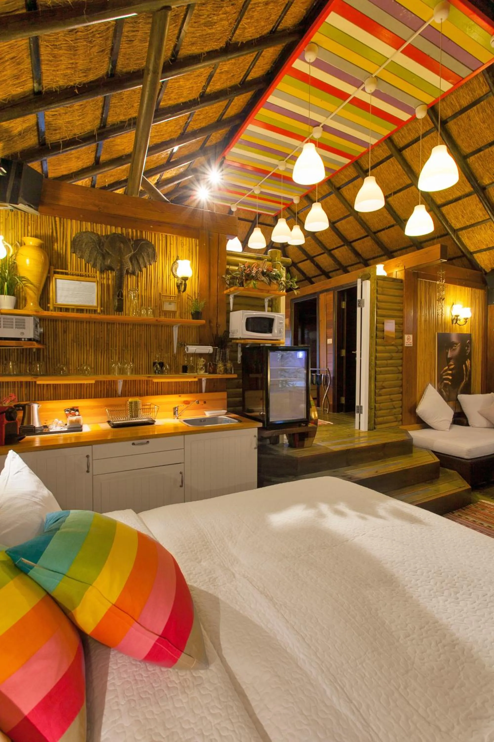 Living room in Out of Africa Resort