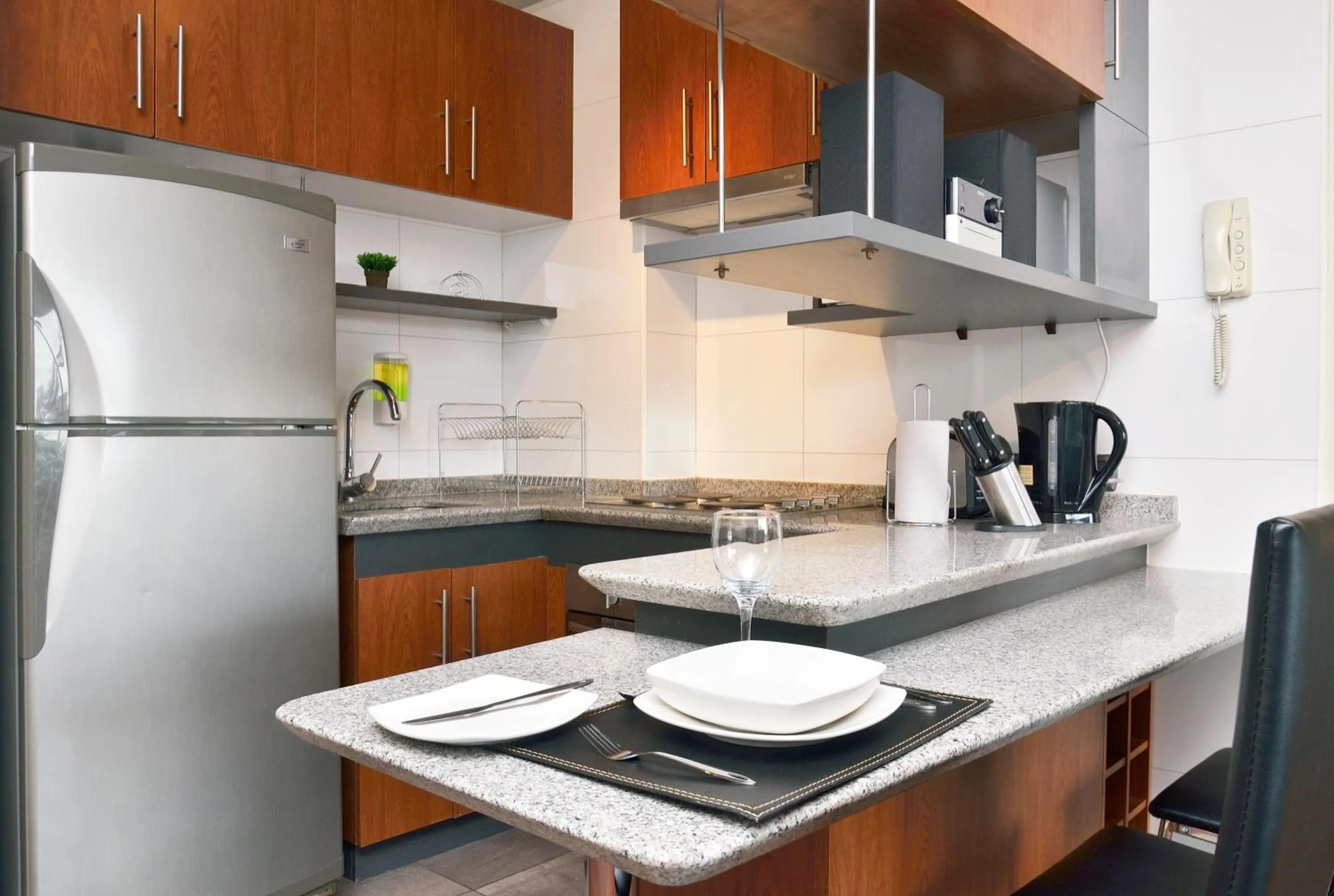 Kitchen or kitchenette in Norus Providencia