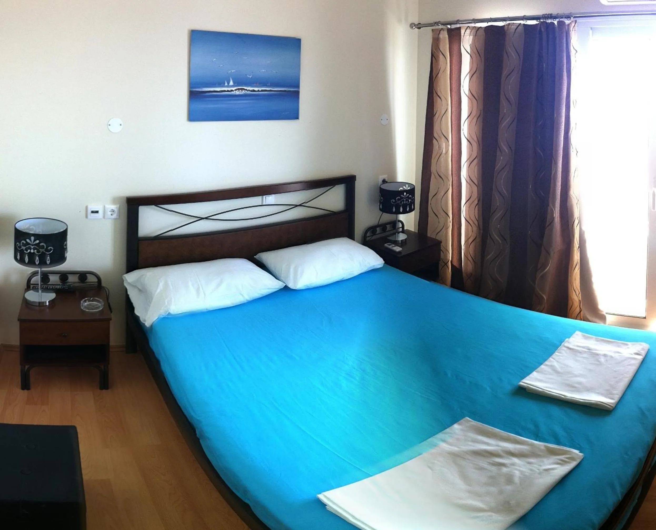 Bed in Ariadni Hotel Arvi by Estia