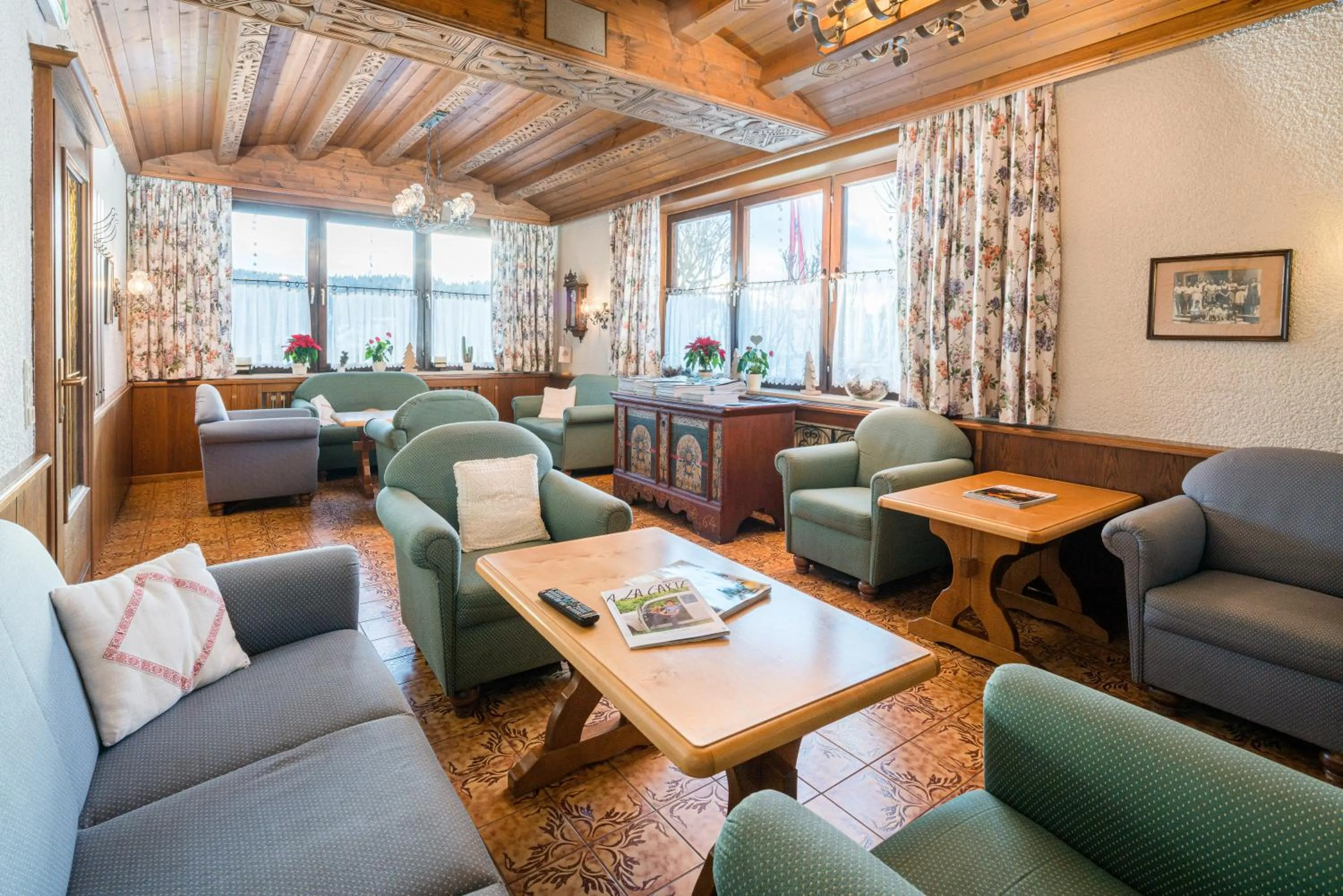 Lobby or reception in Ferienhotel Knollhof