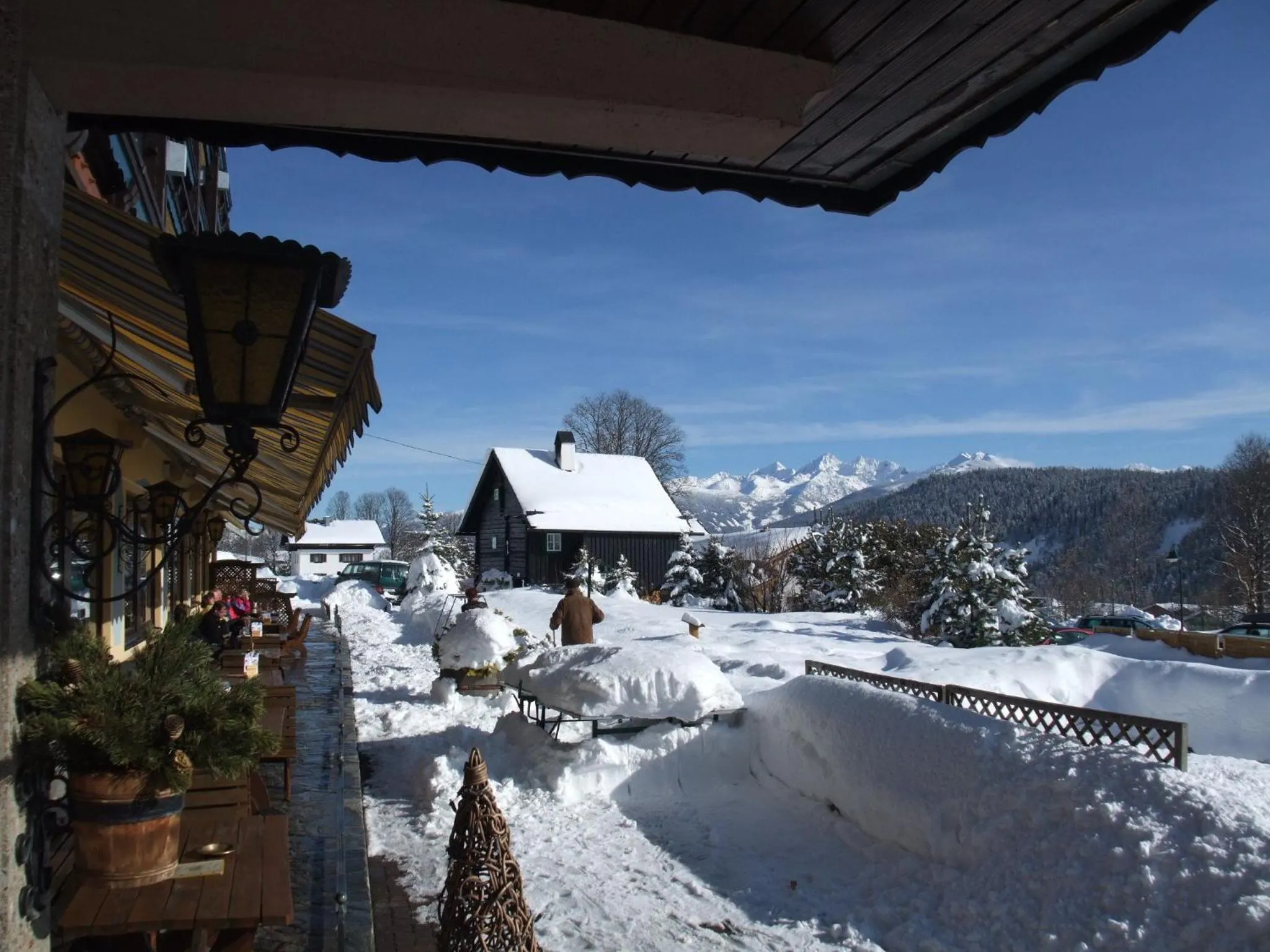Balcony/Terrace in Ferienhotel Knollhof