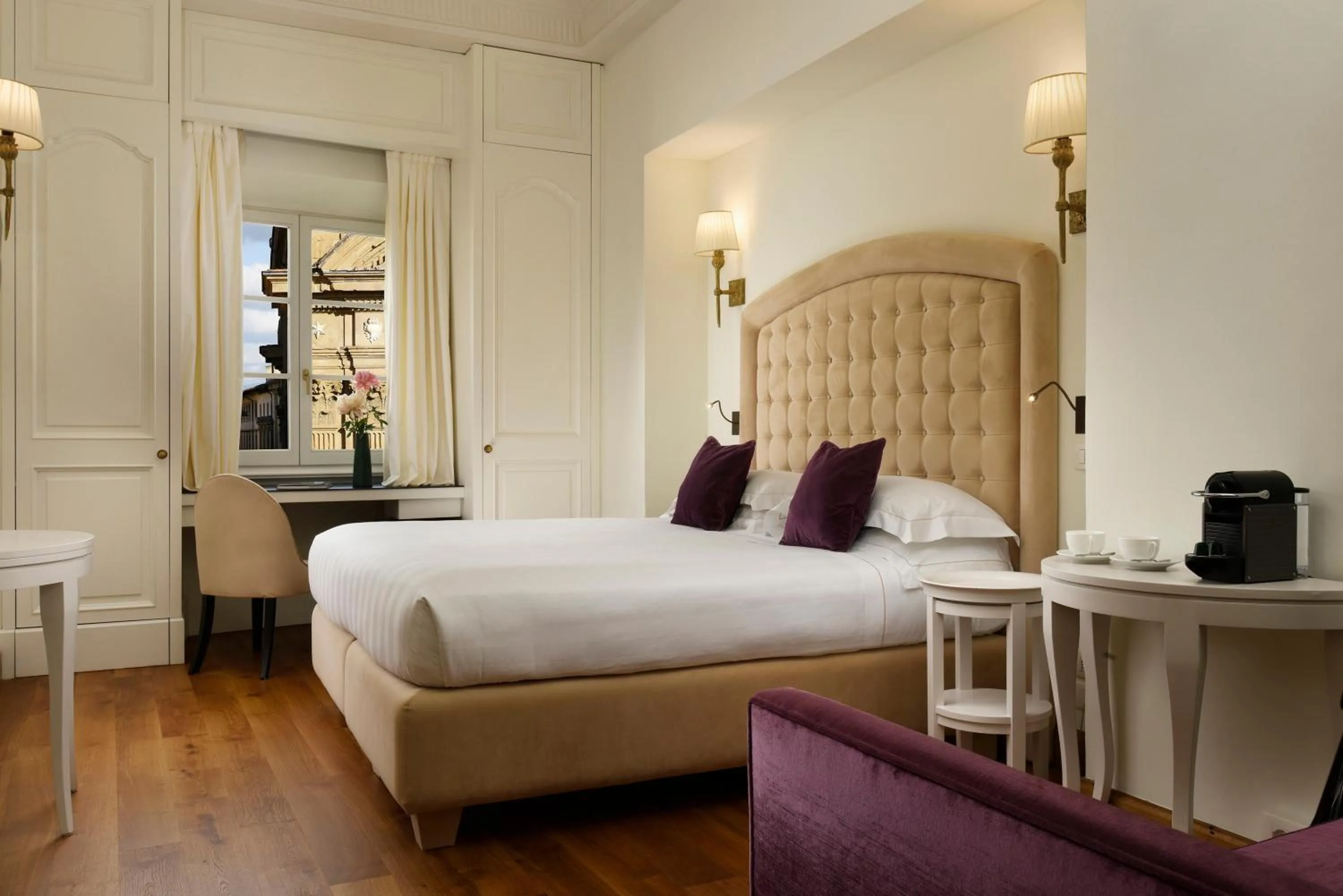 Bedroom, Bed in San Firenze Suites & Spa