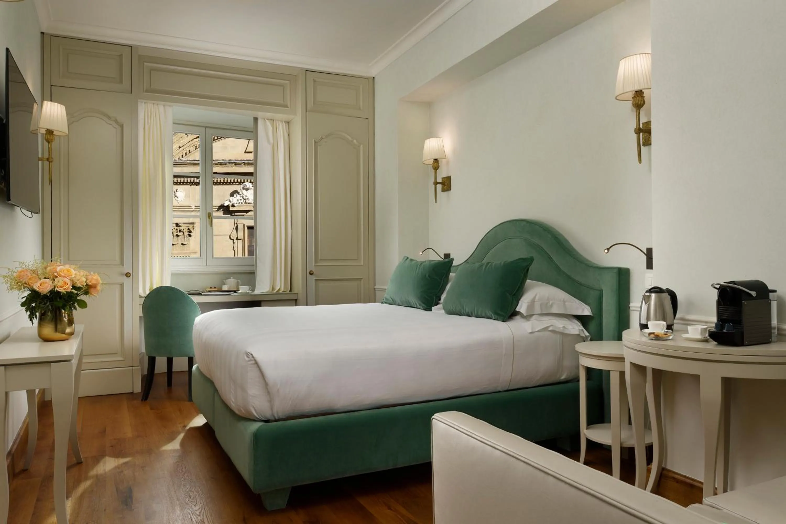Bedroom, Bed in San Firenze Suites & Spa
