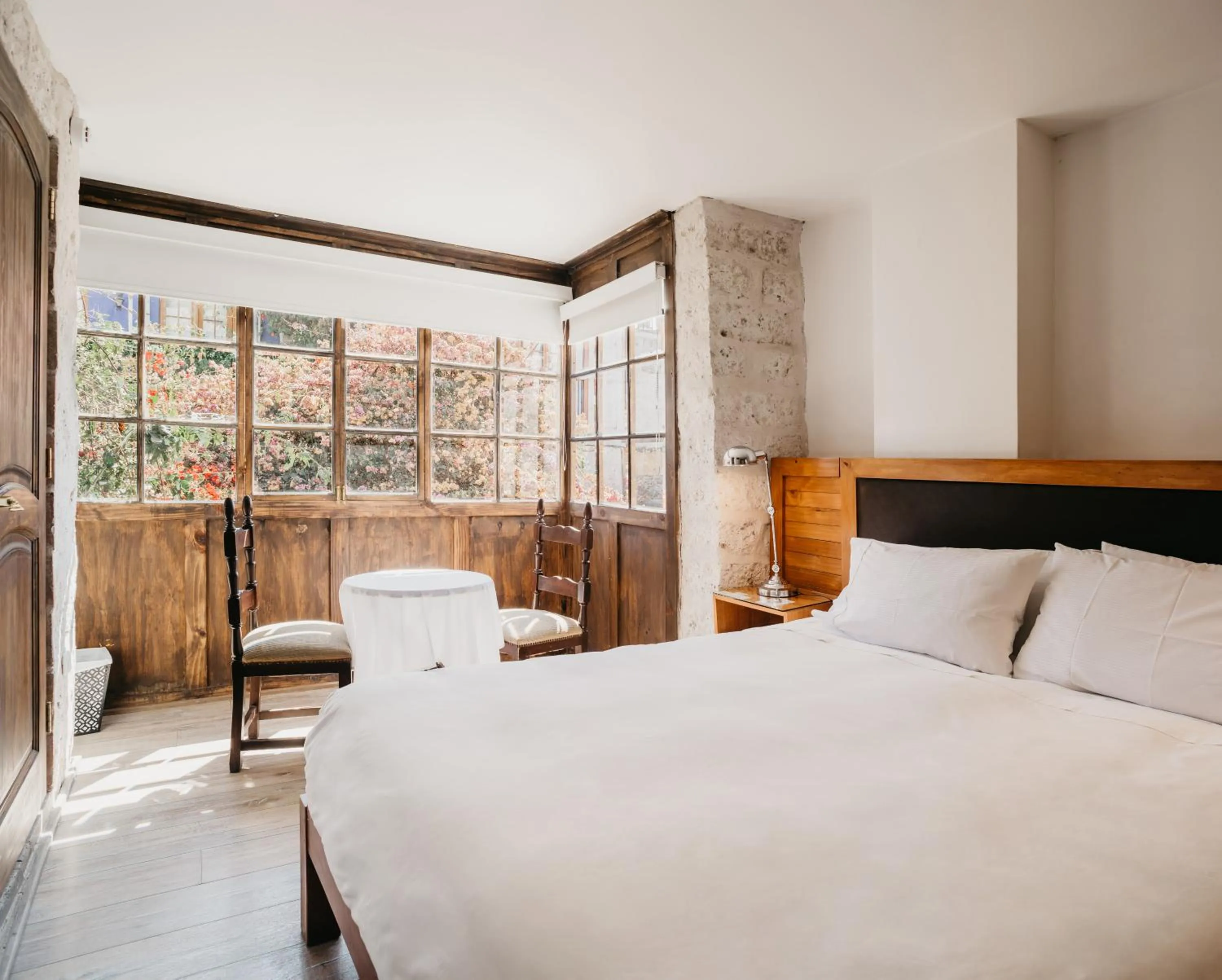 Bed in La Hostería Boutique Hotel