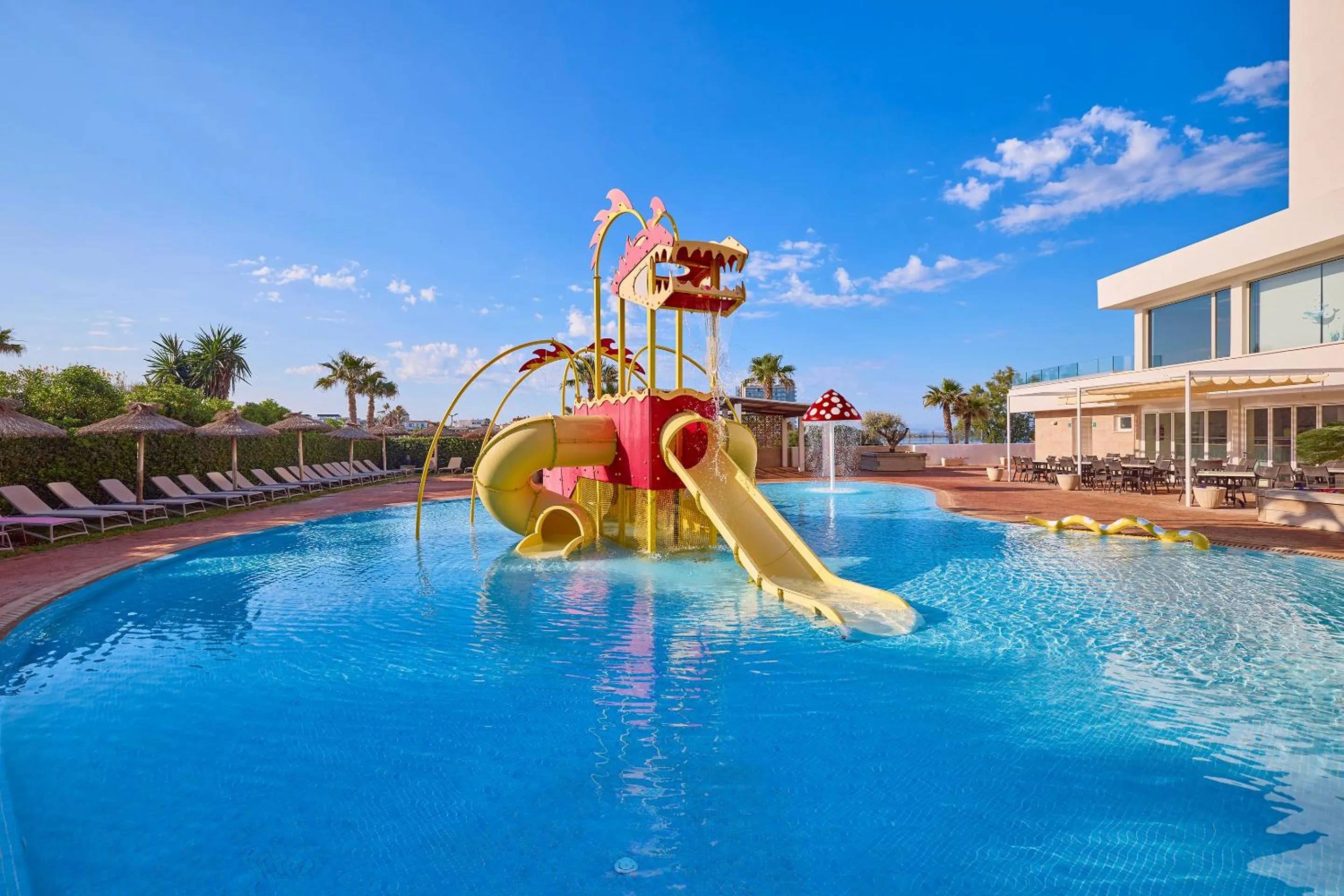 Aqua park in Universal Hotel Romantica