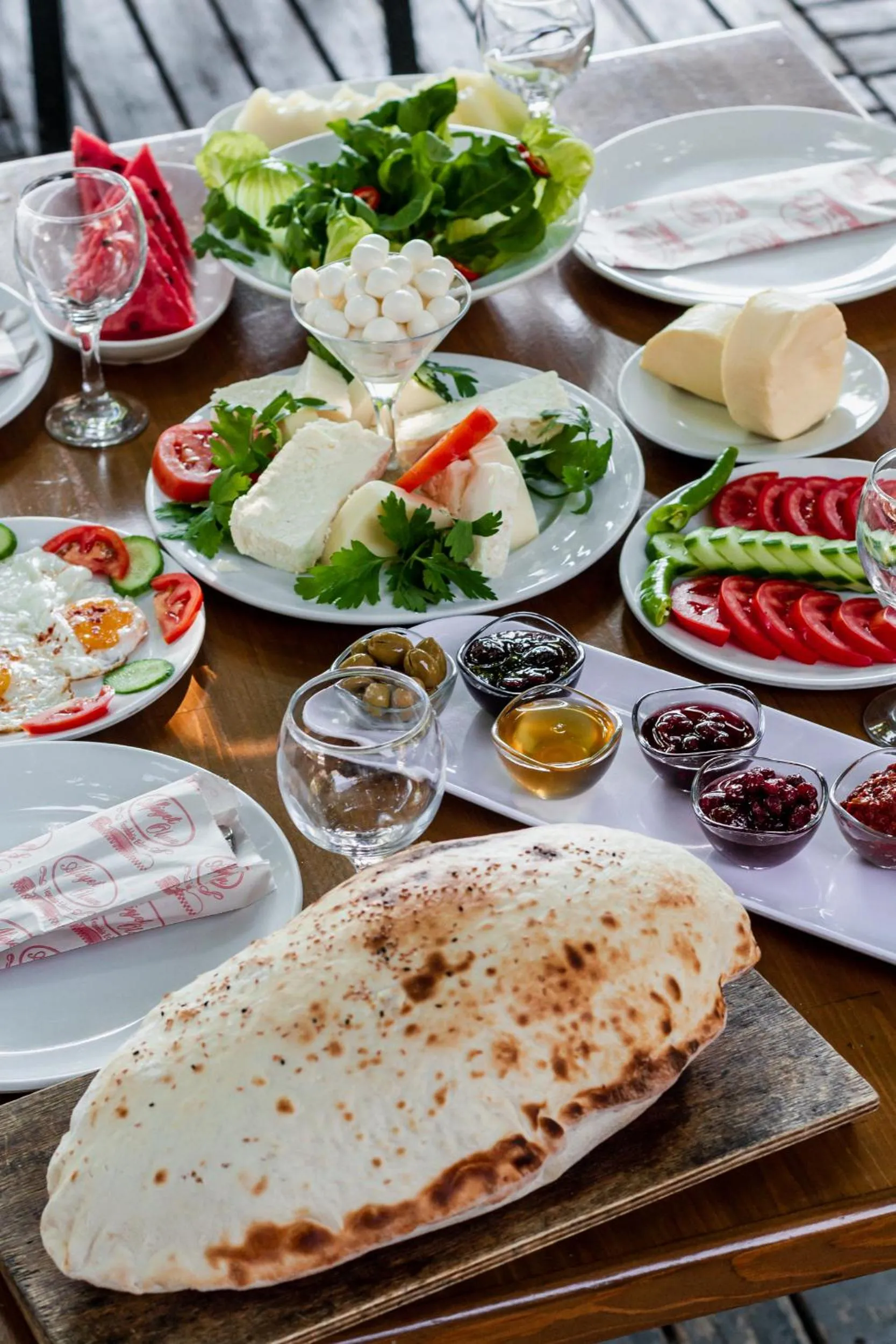 Breakfast in Village Garden Pansiyon