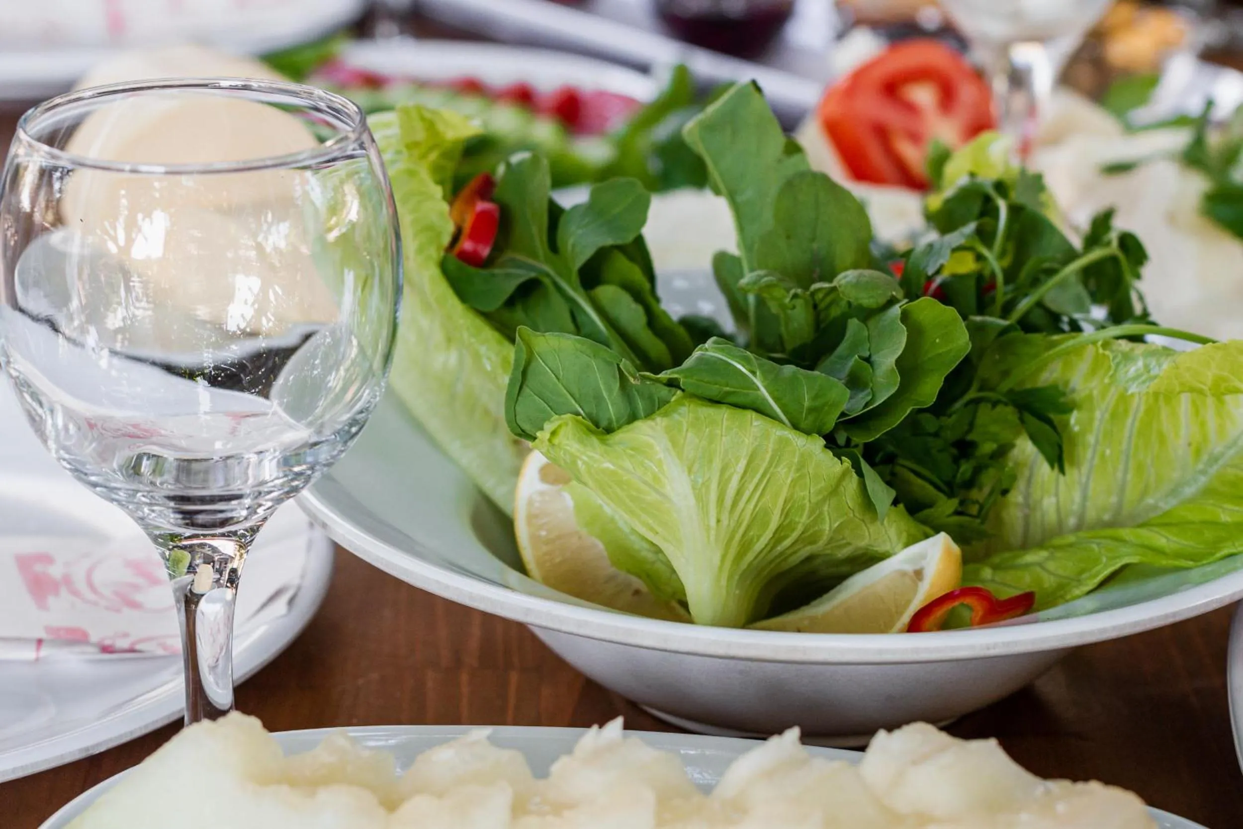 Meals in Village Garden Pansiyon