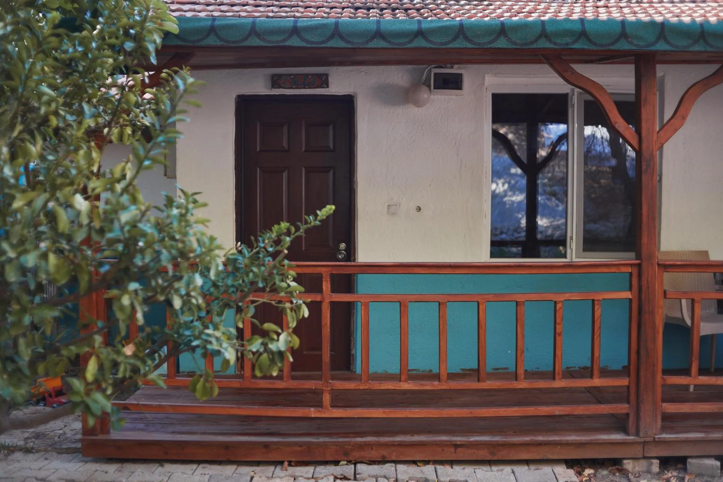 Balcony/Terrace in Village Garden Pansiyon