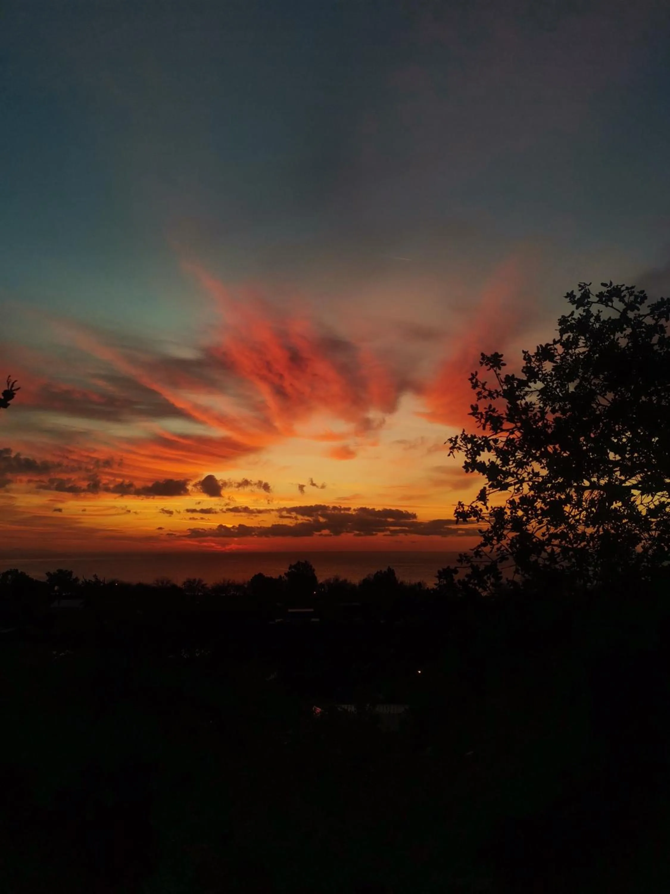 Sunrise in Village Garden Pansiyon