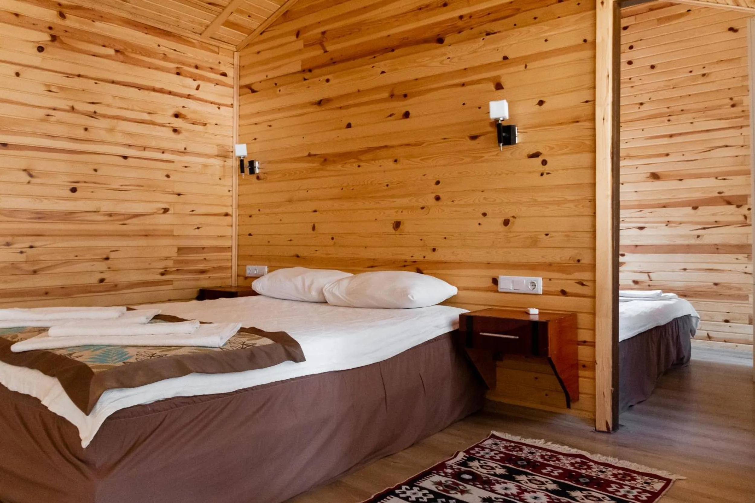 Bed in Village Garden Pansiyon