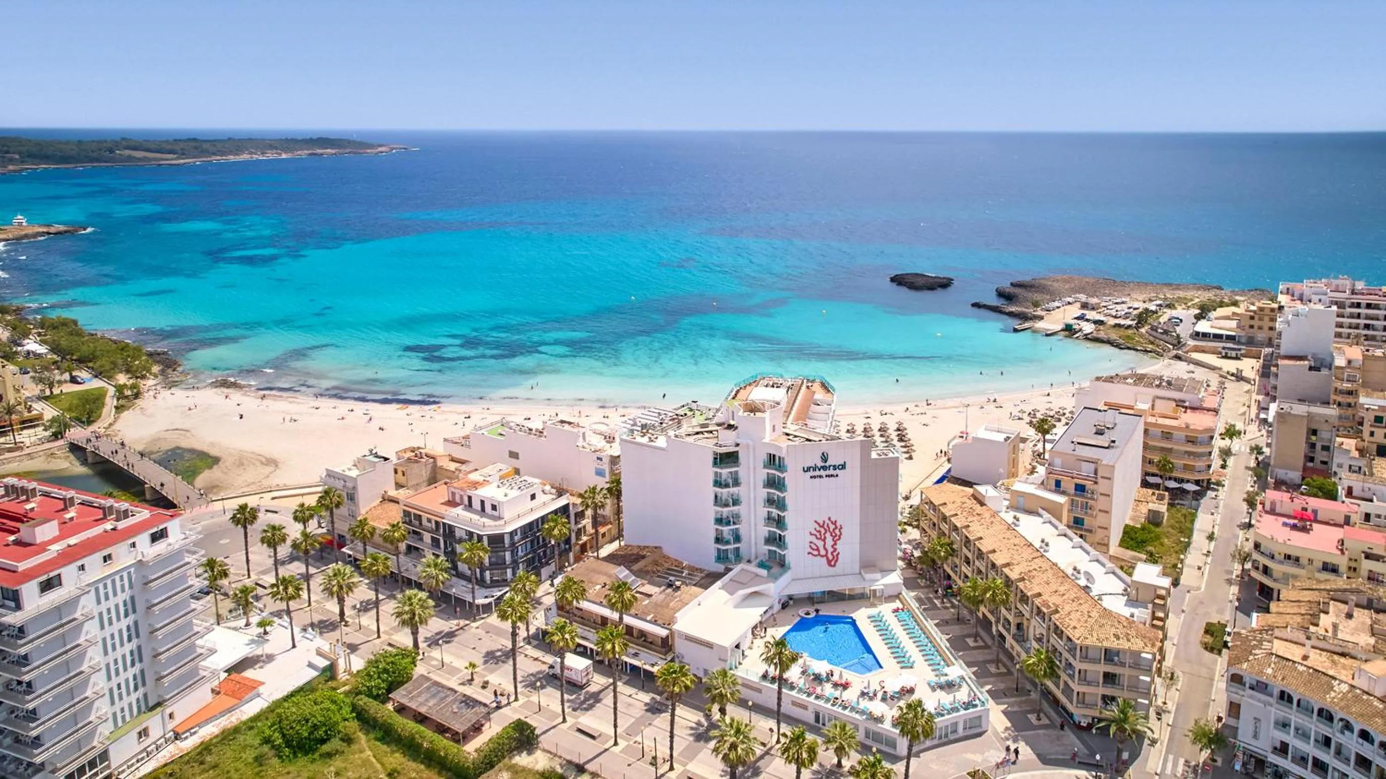 Bird's eye view in Universal Hotel Perla