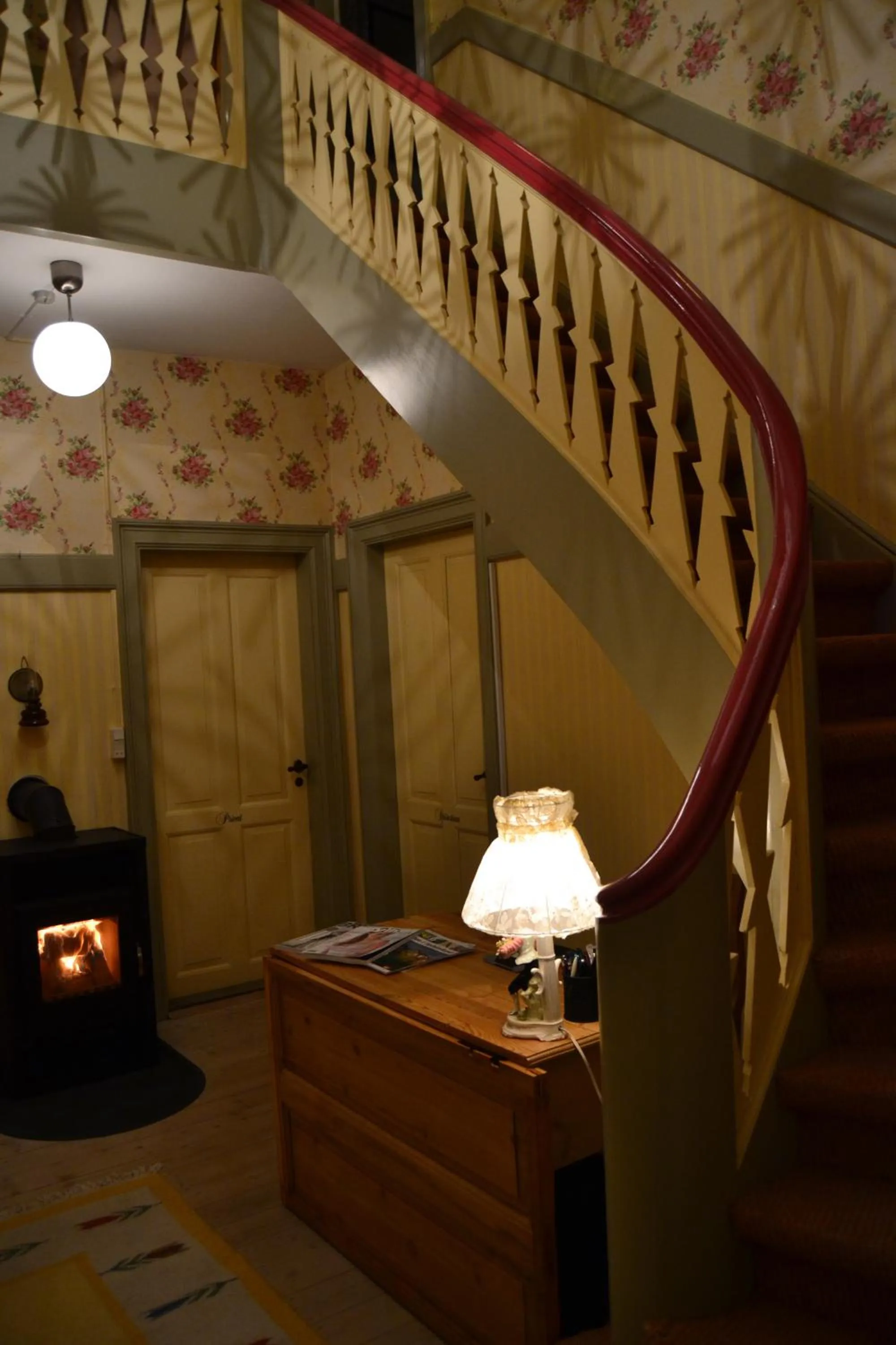 Facade/entrance in Jungshoved Præstegård B&B