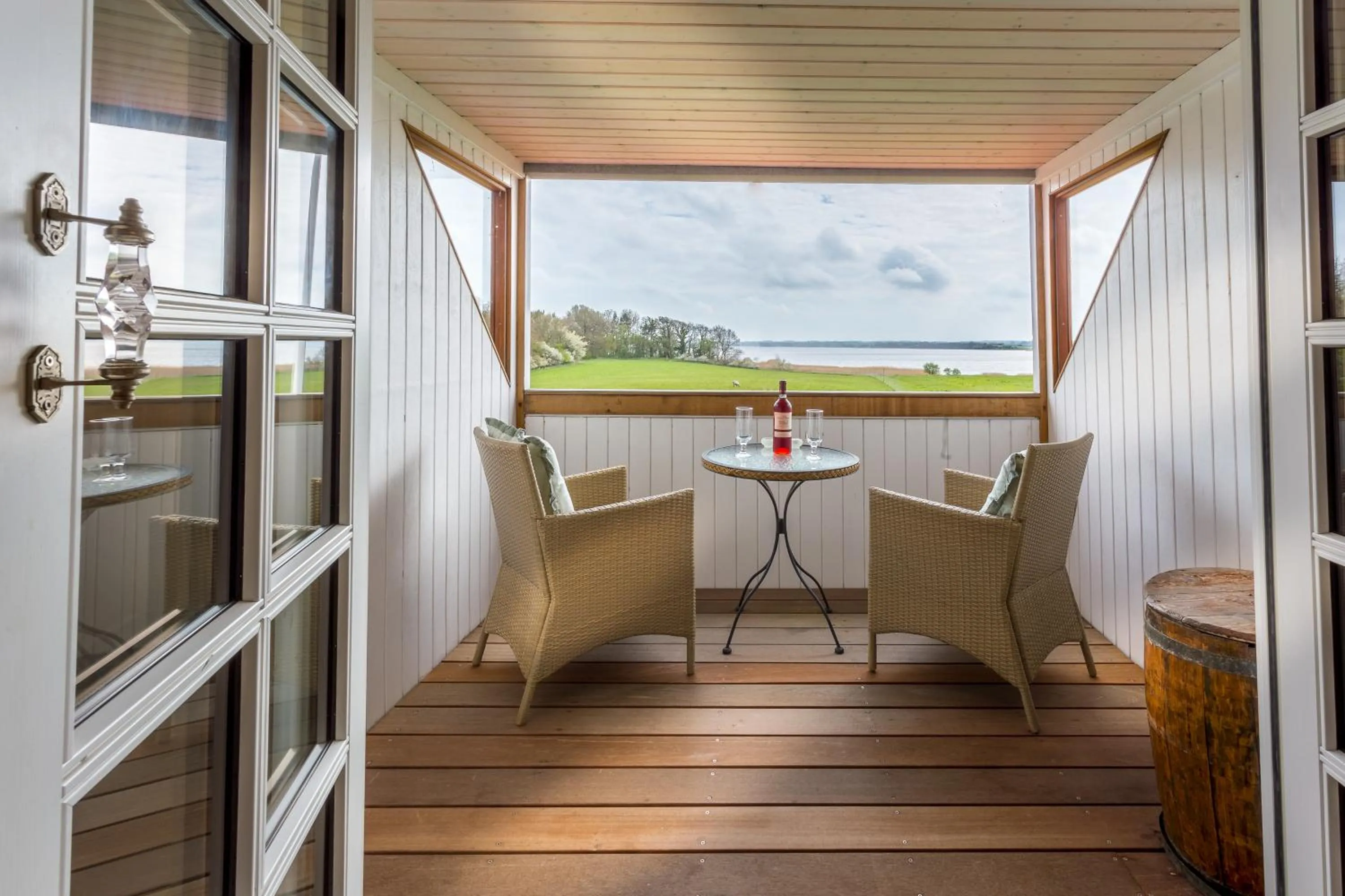 Natural landscape in Jungshoved Præstegård B&B