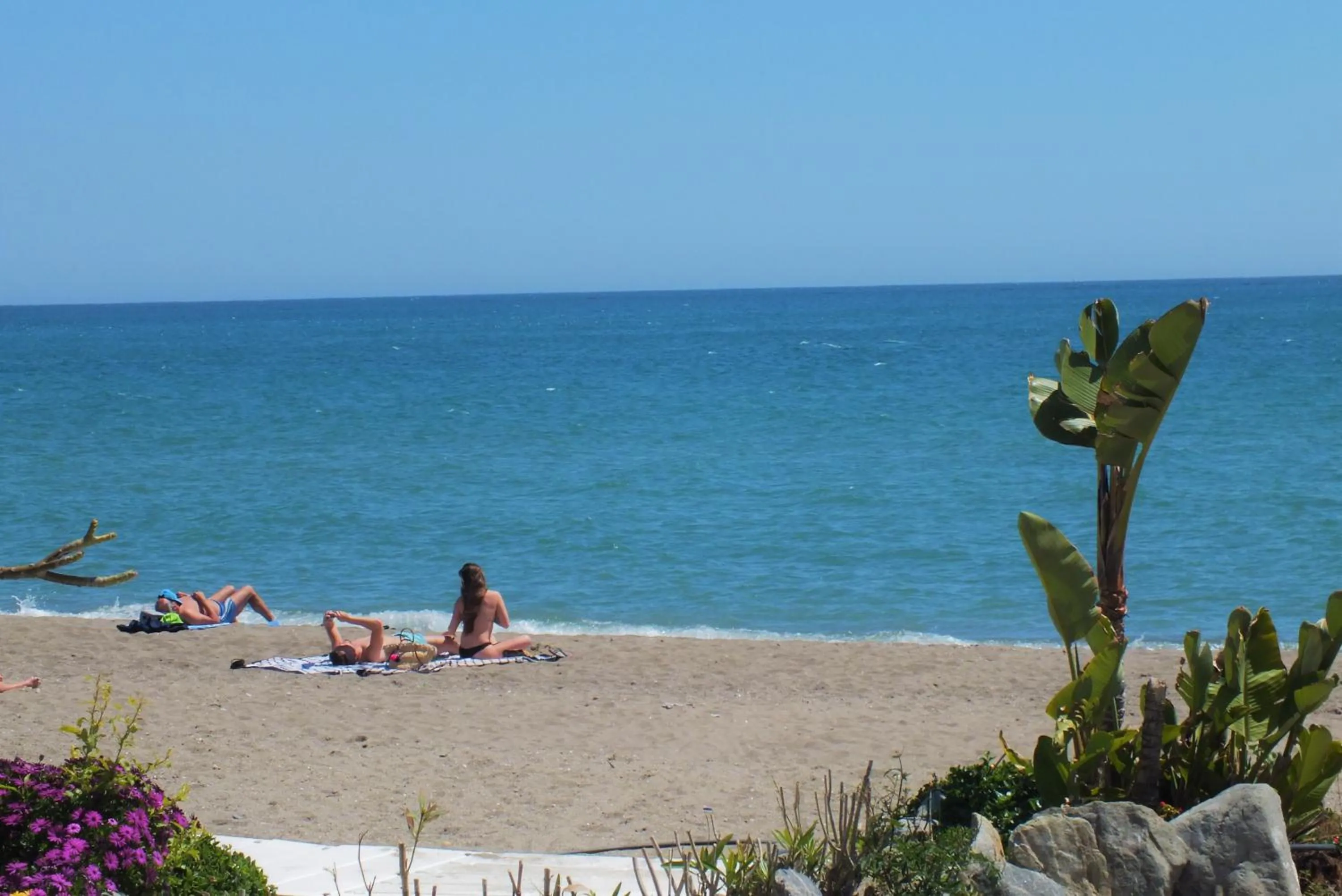 Beach in Apartamentos J&K