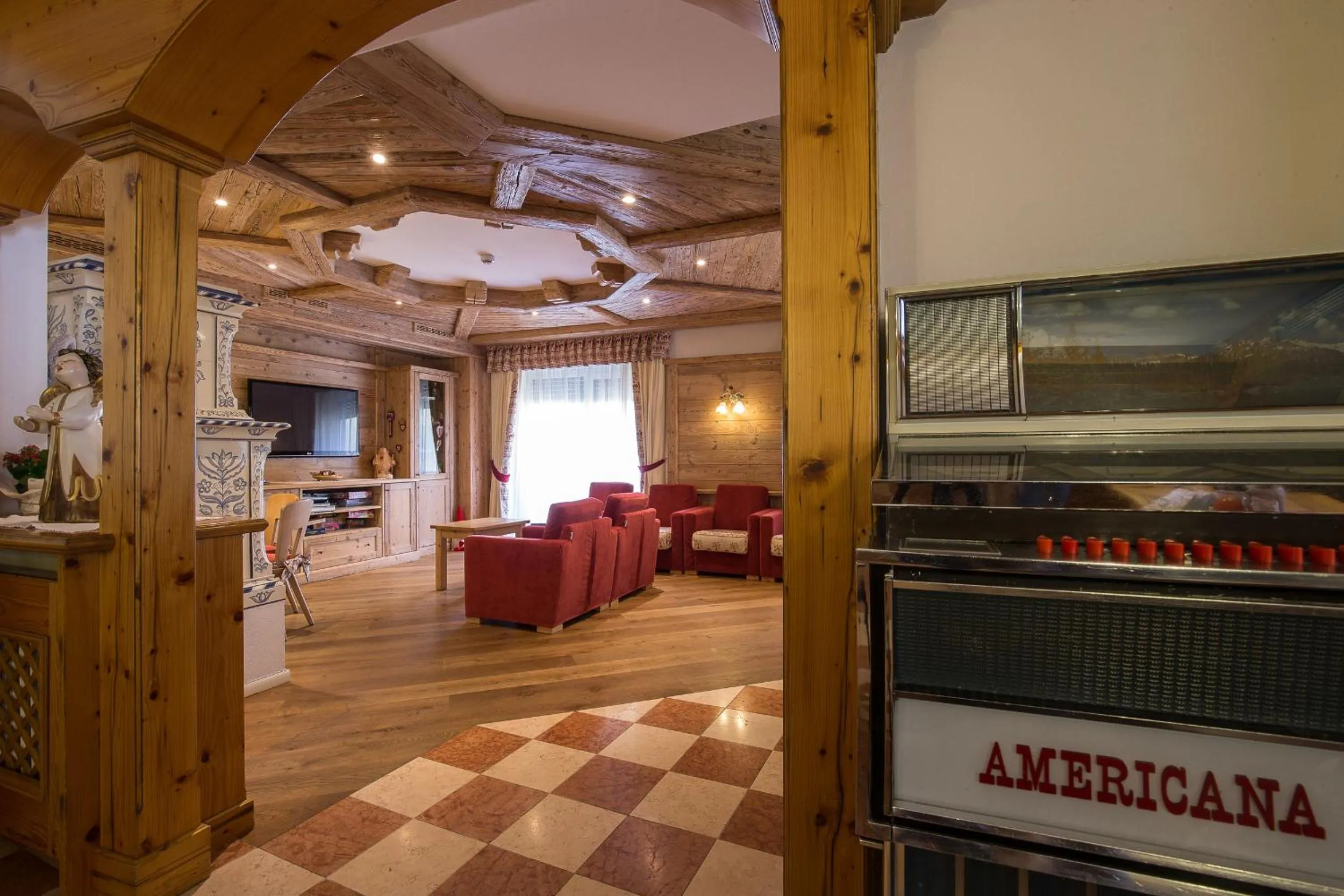 Lobby or reception in Hotel Centrale