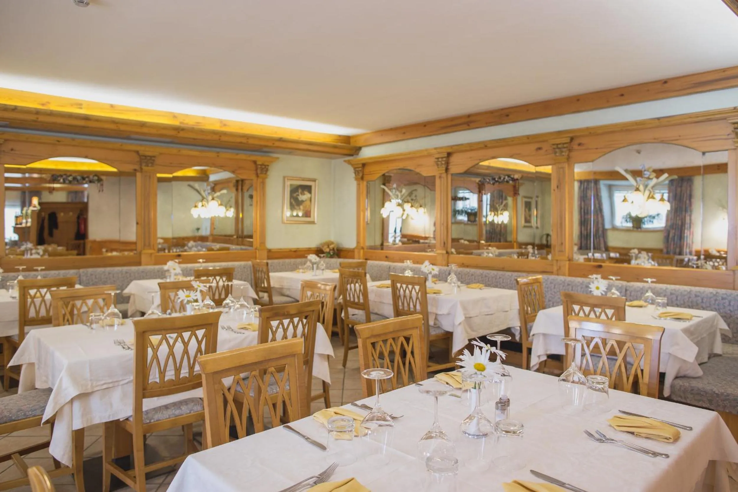 Restaurant/places to eat in Hotel Centrale