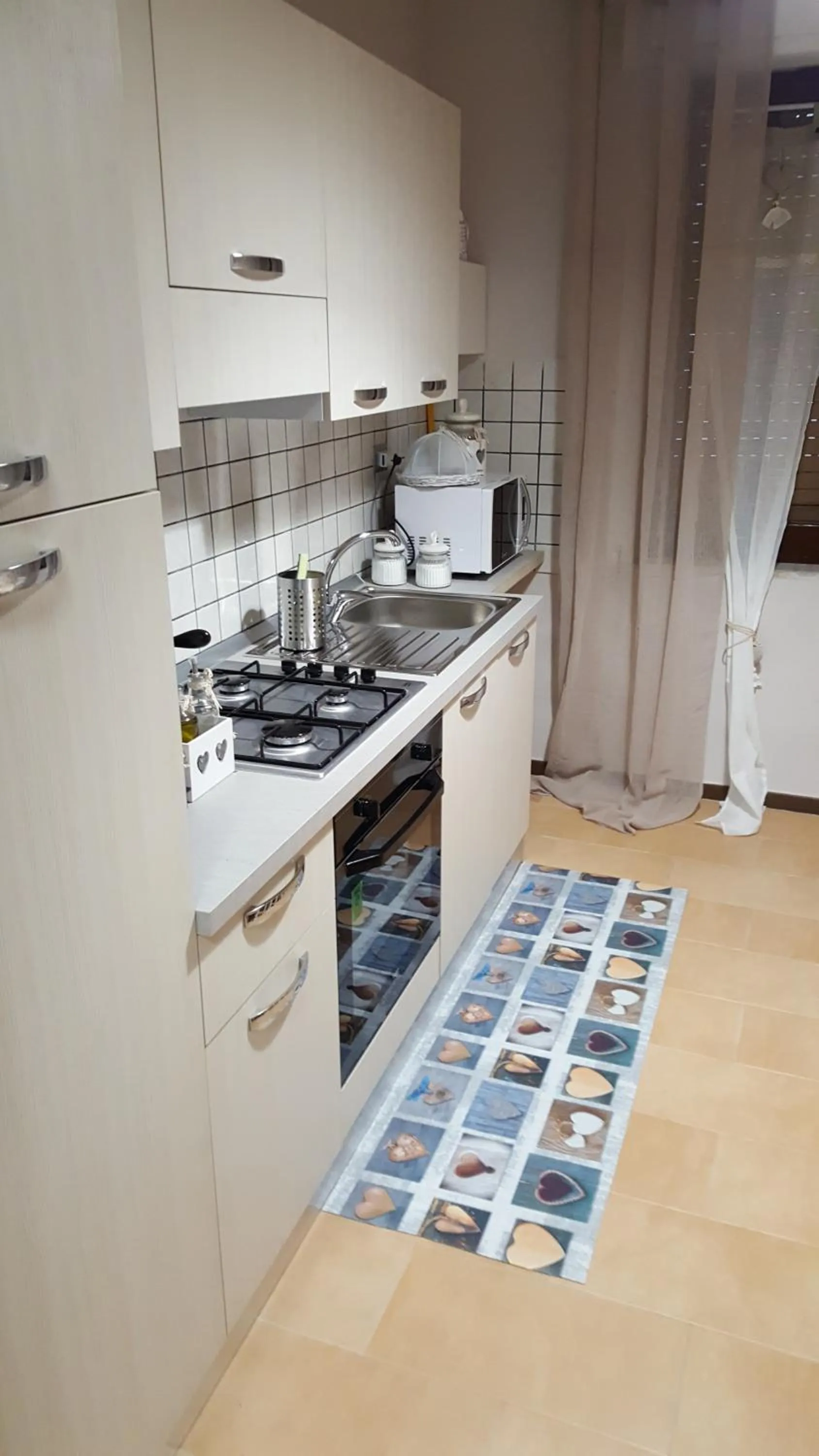 Kitchen or kitchenette in B&B Casa William