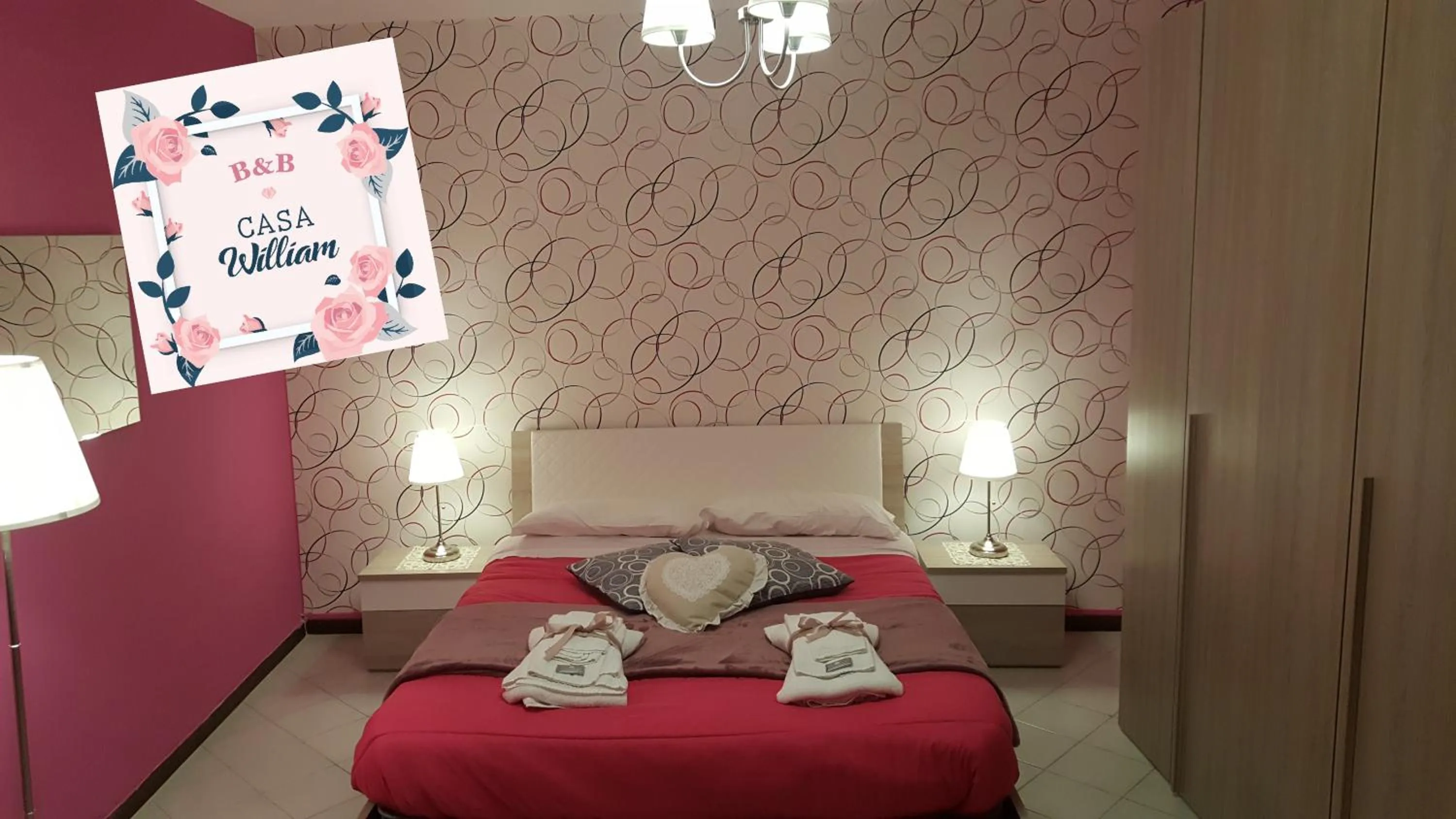 Bed in B&B Casa William