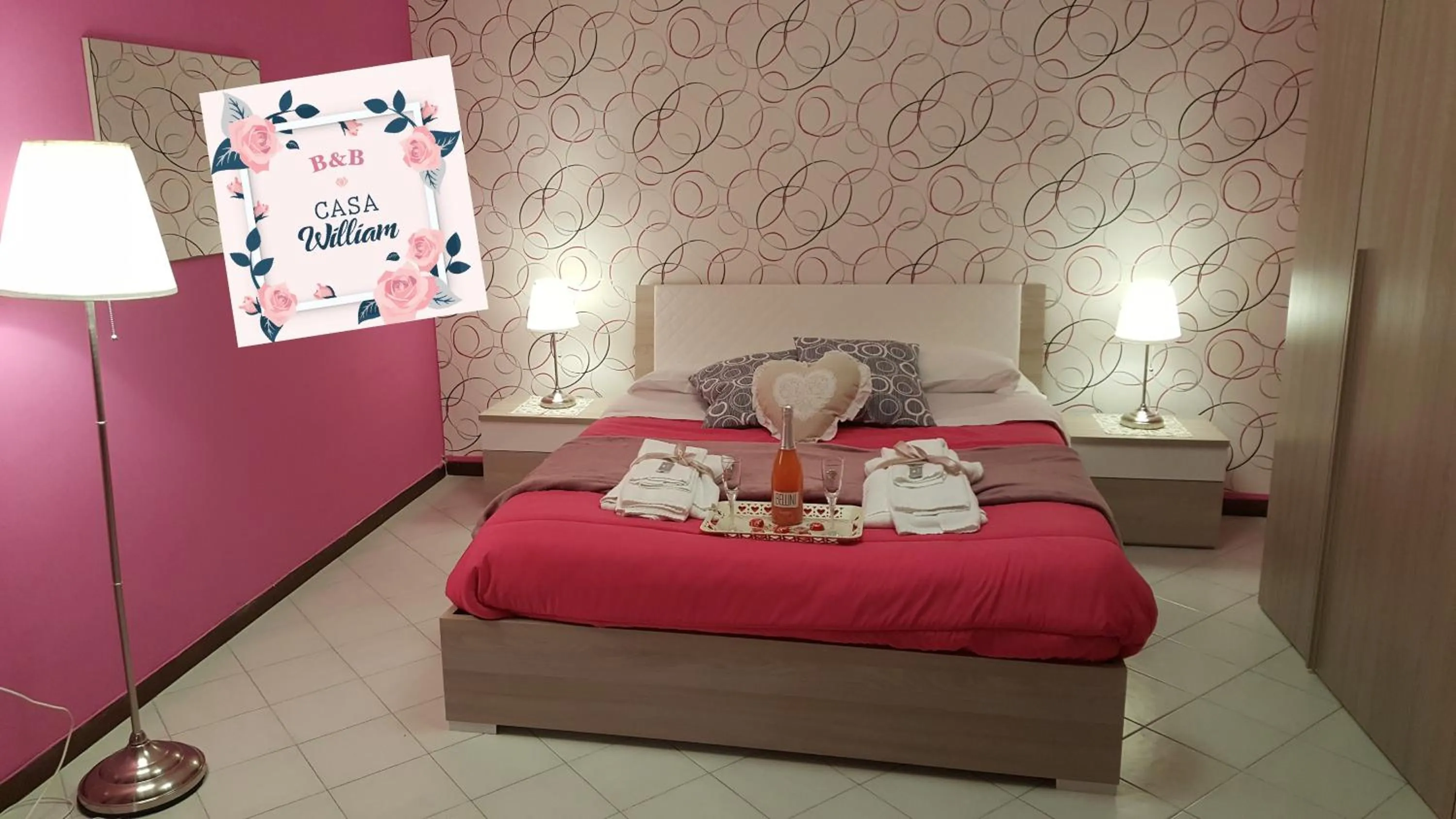 Bed in B&B Casa William