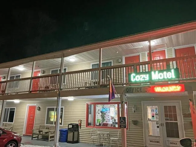 Property building in Cozy Corner Motel