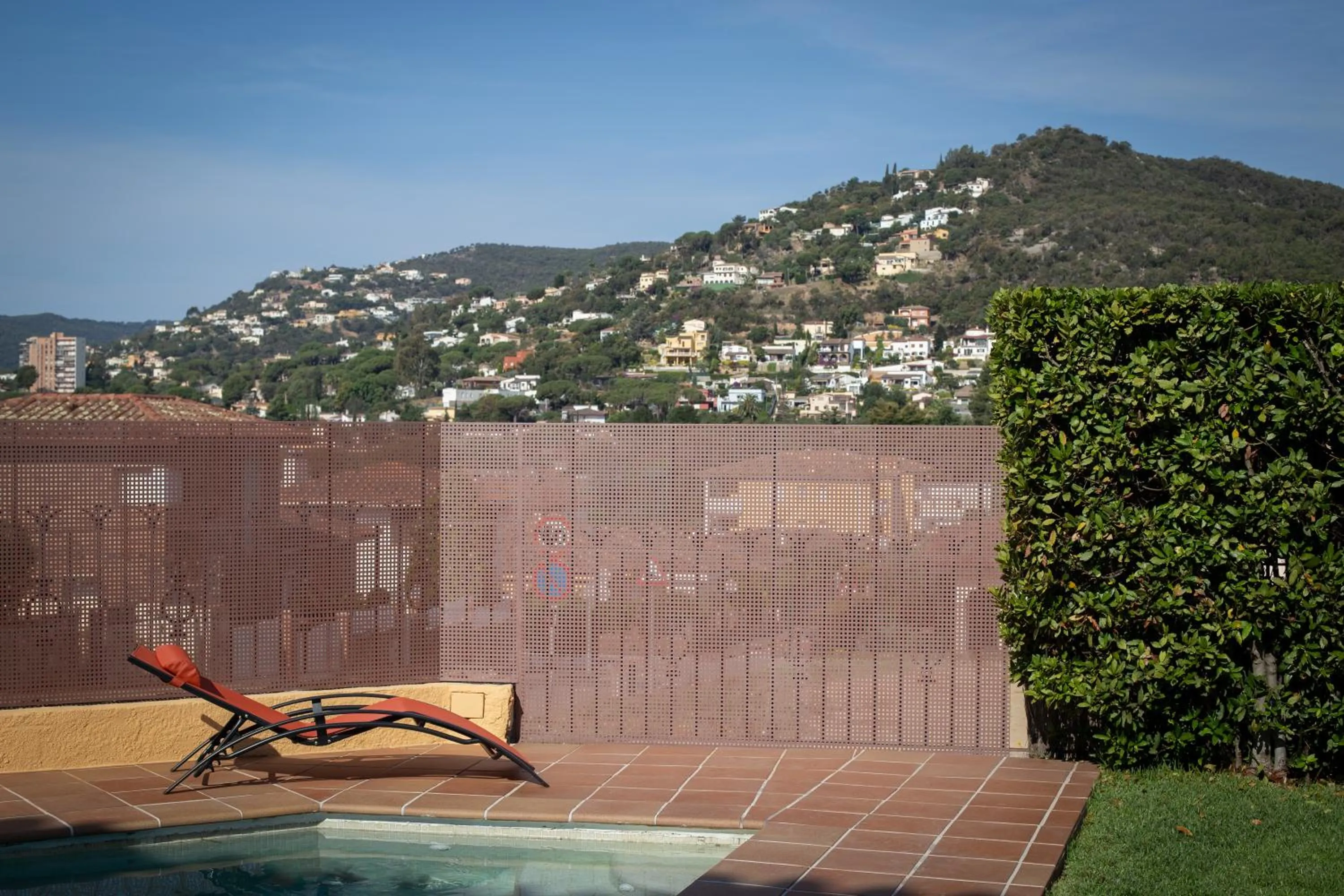 Balcony/Terrace in Hotel Mas 1670 - Adults Only