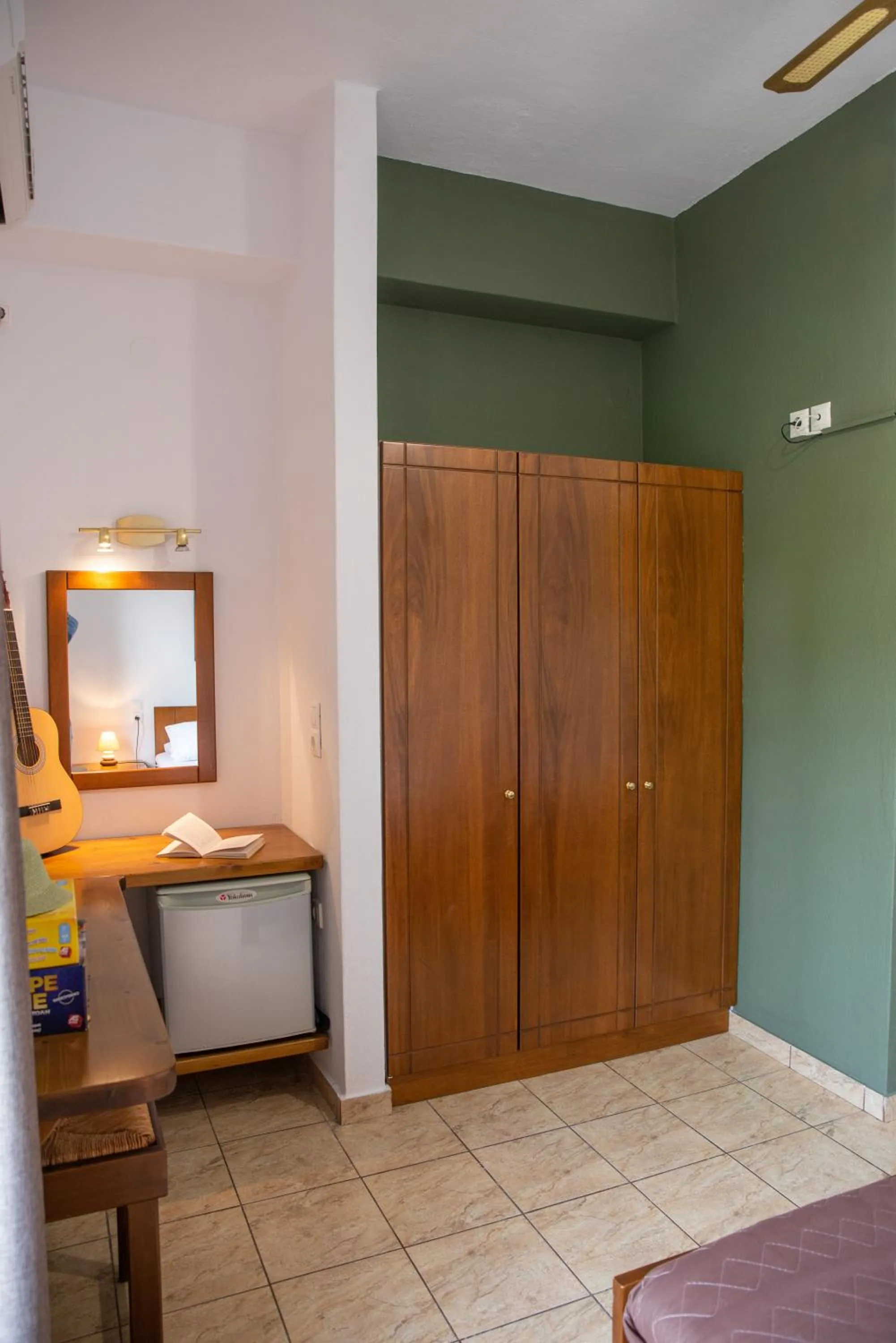 Bed in Hotel Cleopatra