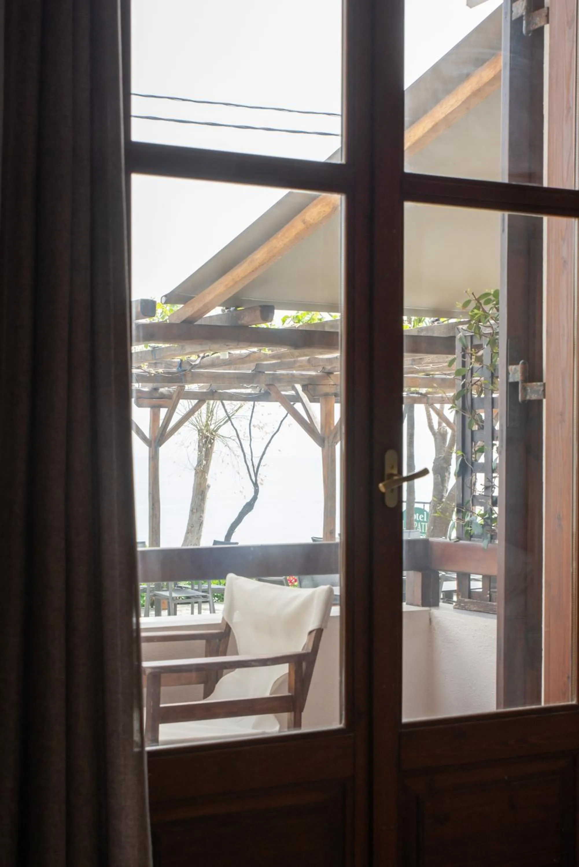 Patio in Hotel Cleopatra