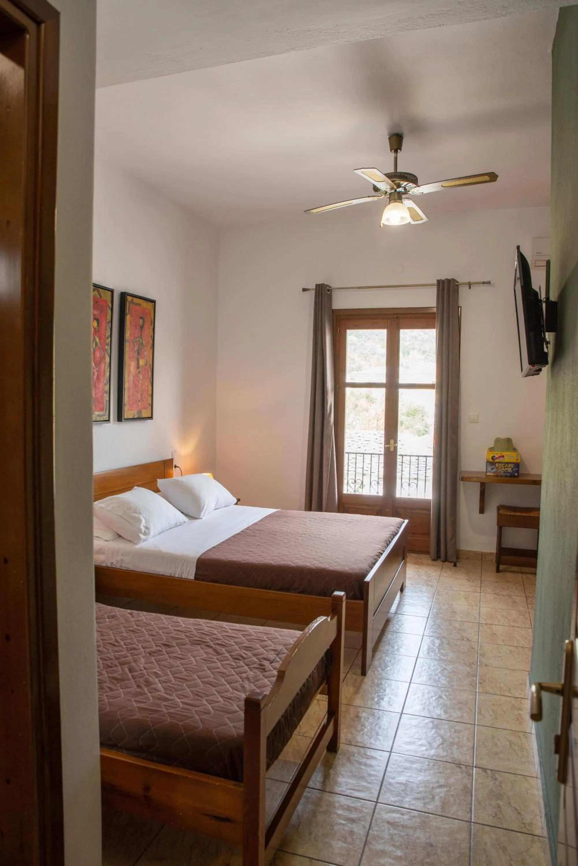 Bed in Hotel Cleopatra