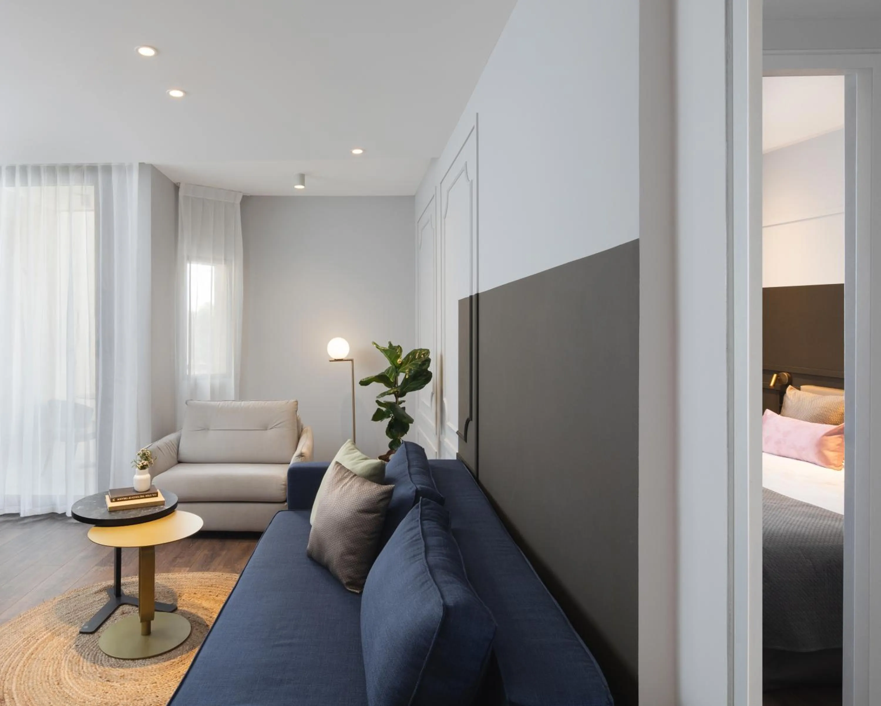 Living room, Bed in Cassia Hotel Jerusalem