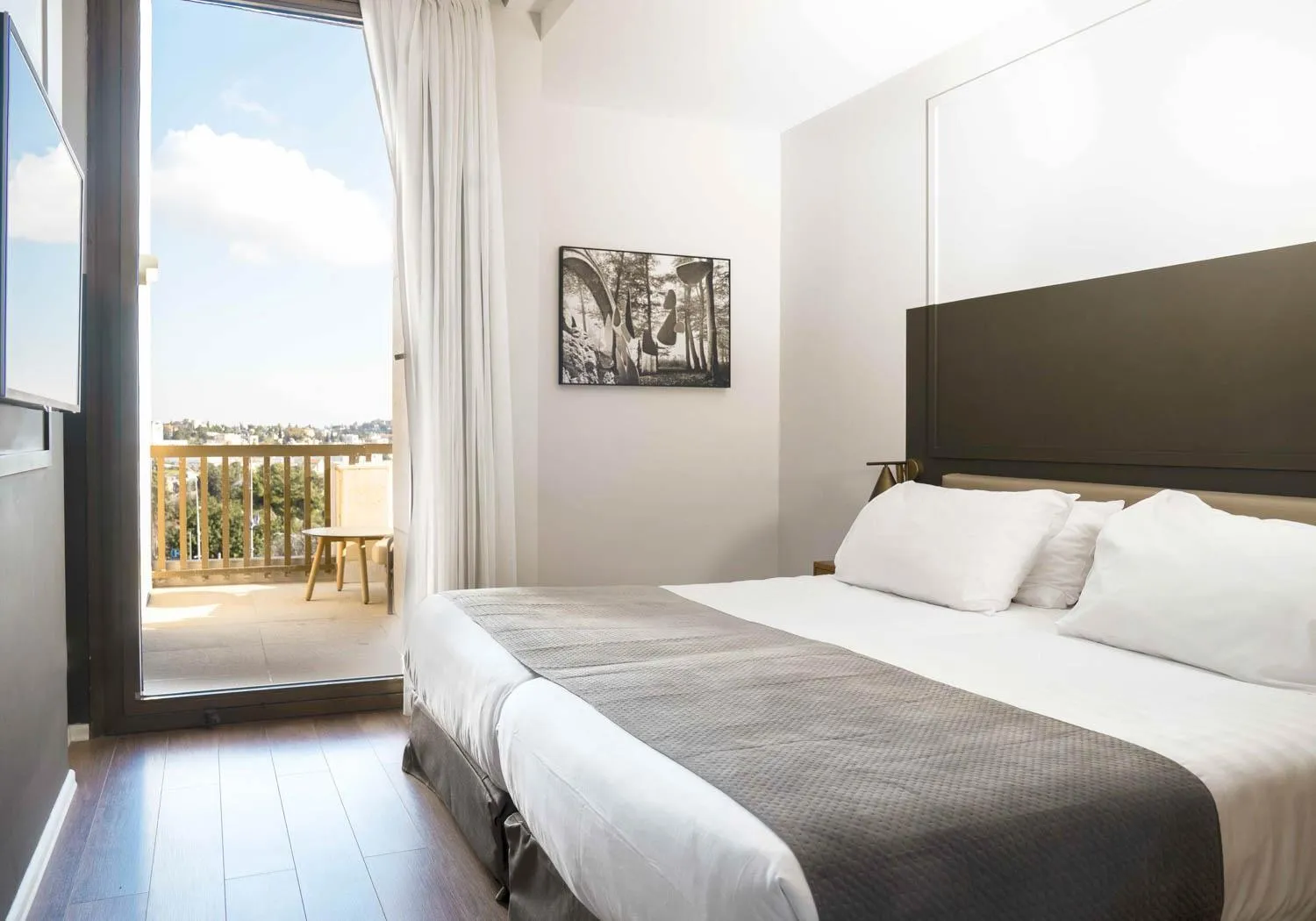 Bedroom, Bed in Cassia Hotel Jerusalem