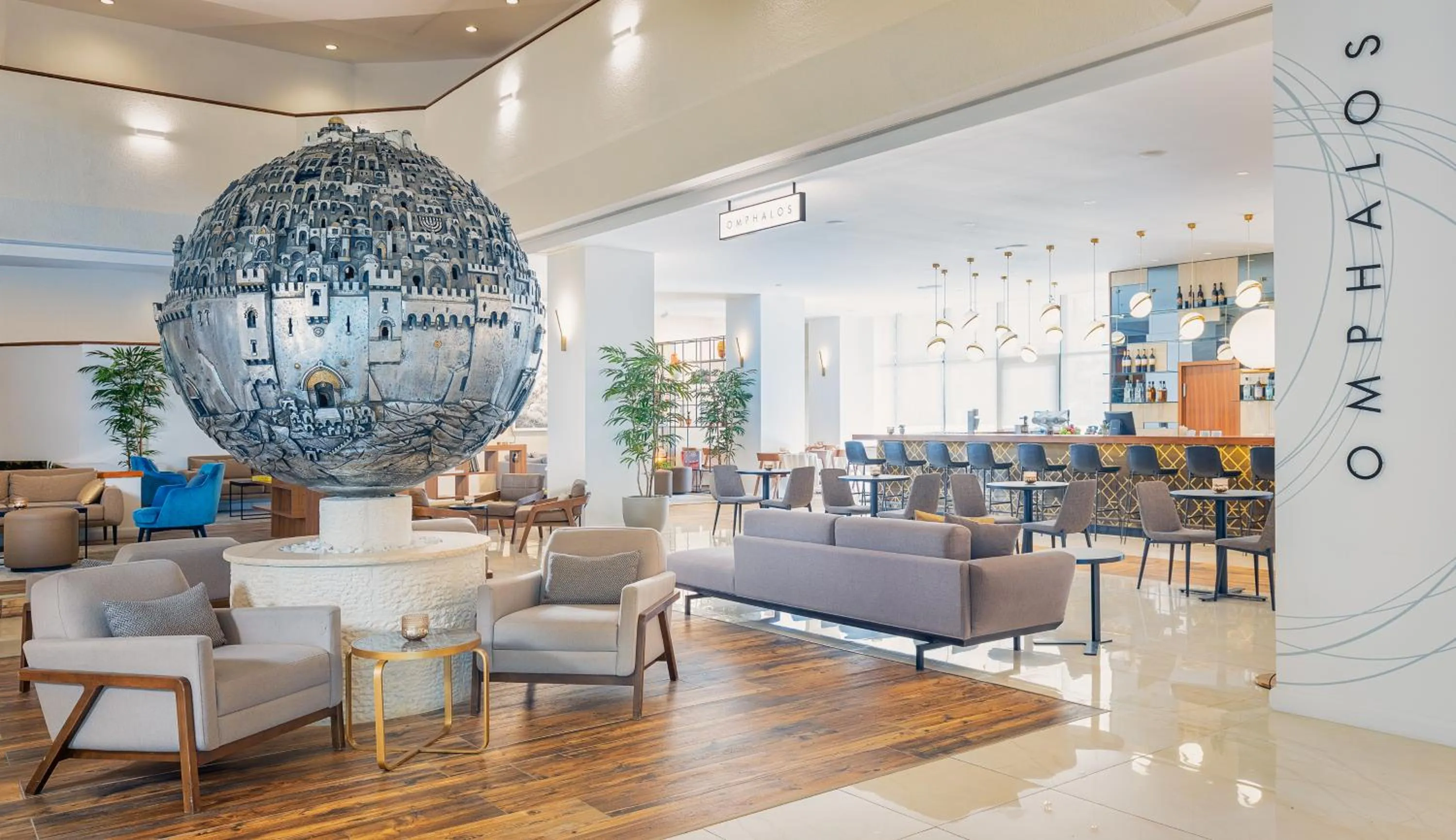 Lobby or reception in Cassia Hotel Jerusalem