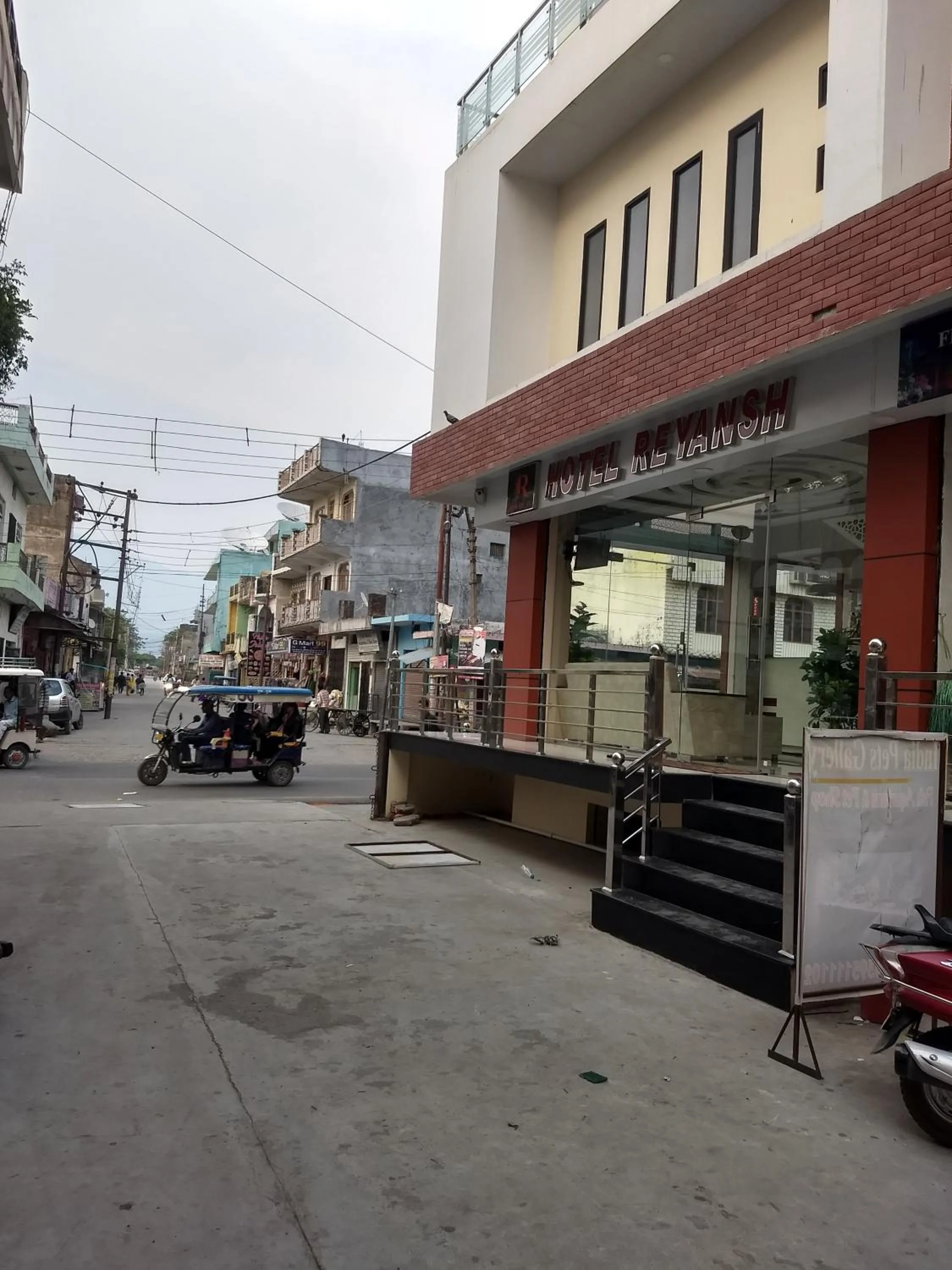 Street view in Hotel Reyansh